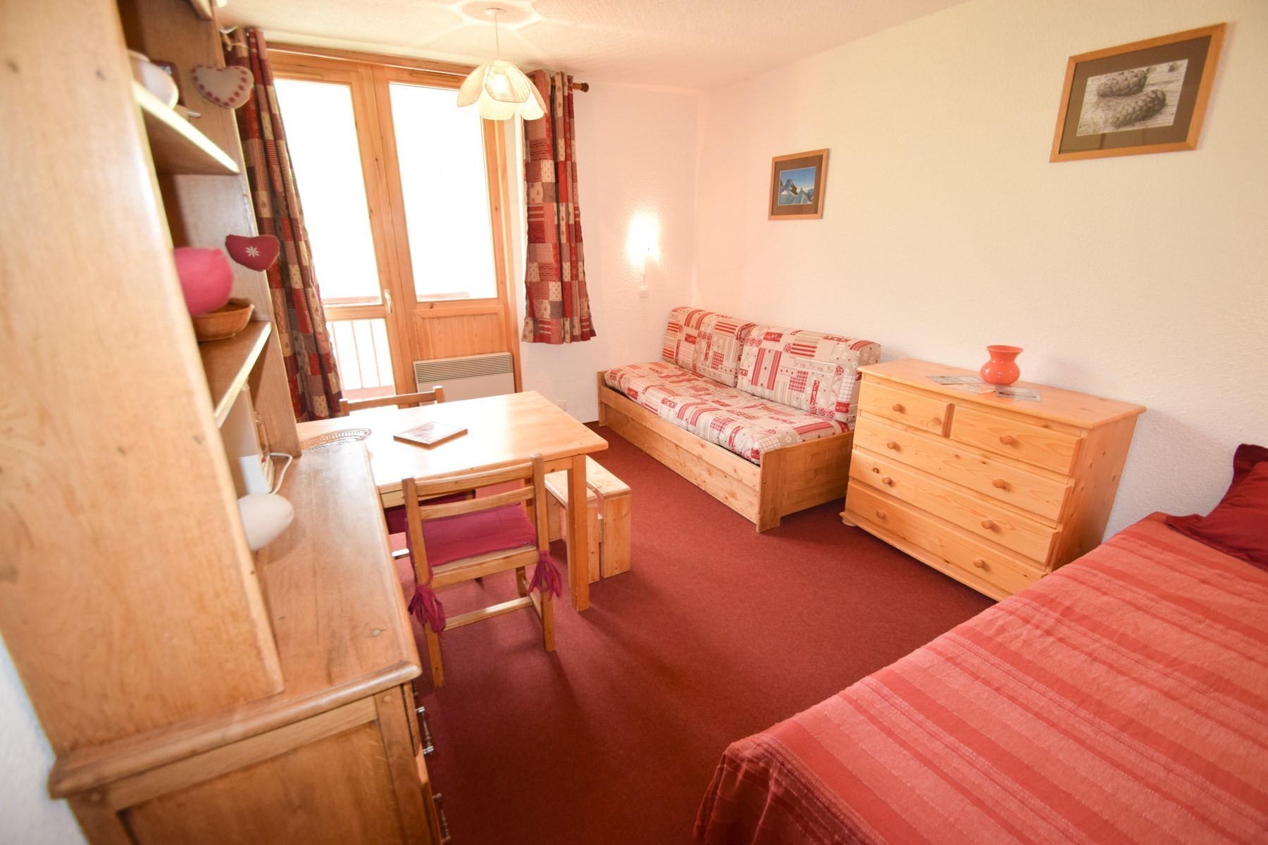 Studio 2/3 pers - LES HAMEAUX 1 - PLAGNE VILLAGES - ref 244H1 - 5