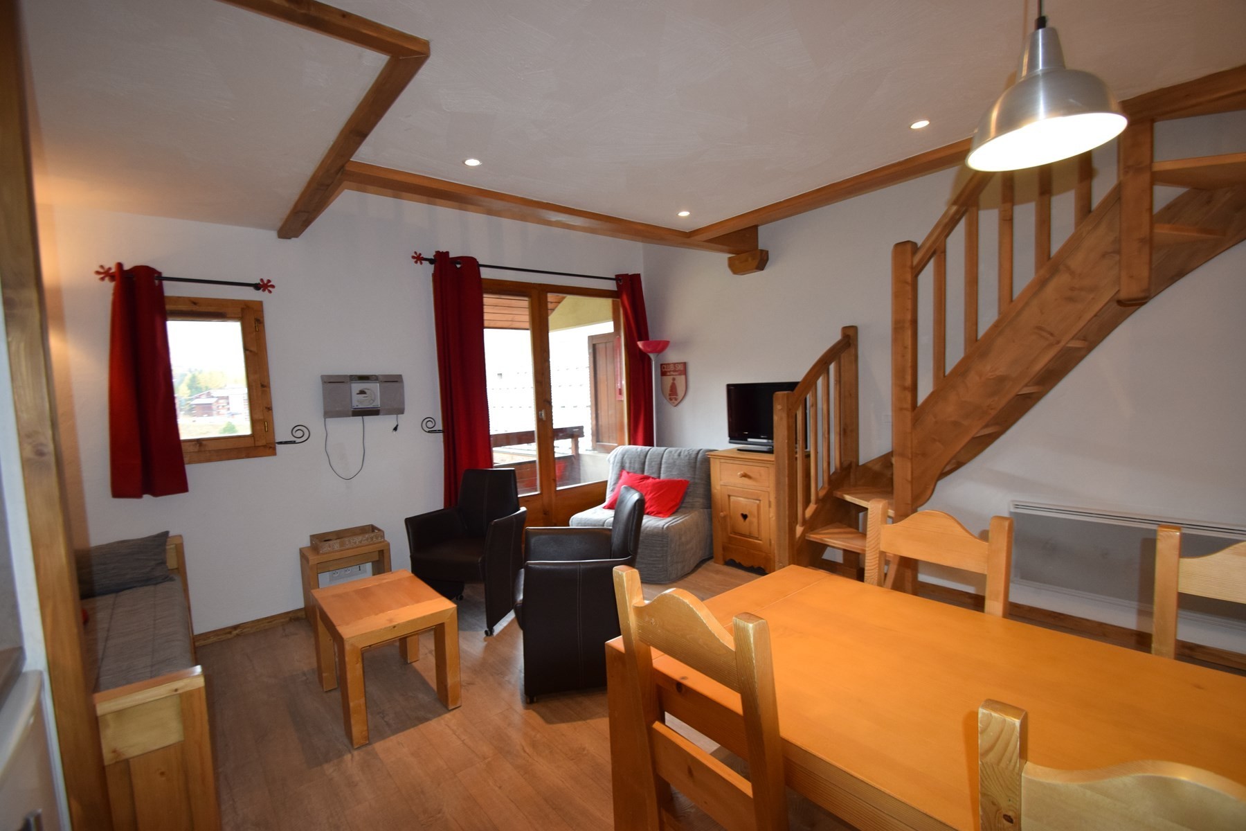 3 Pièces 6 pers Duplex - WIFI- LE CERVIN - PLAGNE SOLEIL - ref 611CE - 7