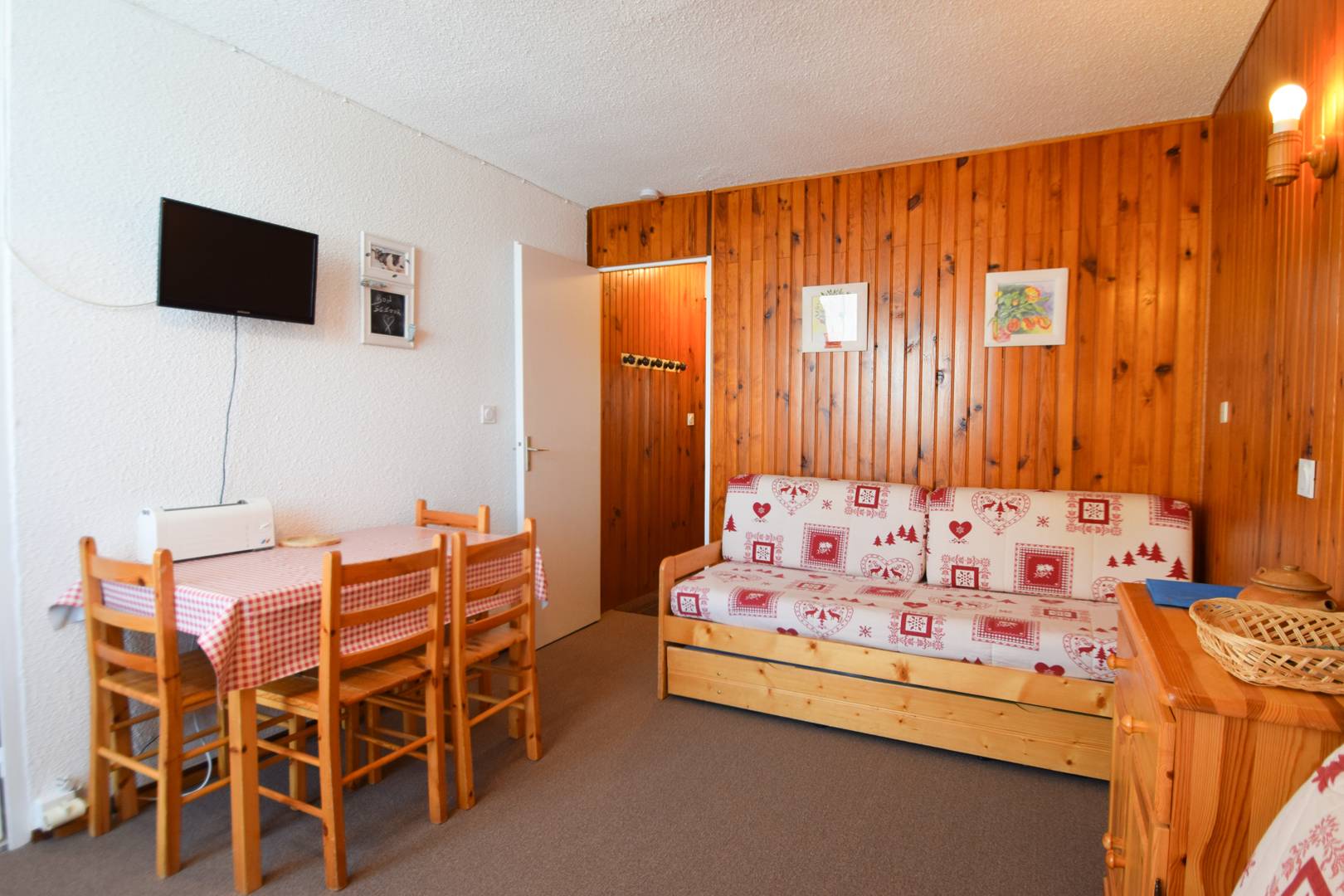 Studio 3 pers LES HAMEAUX I - PLAGNE VILLAGES - ref 234H1 - 2
