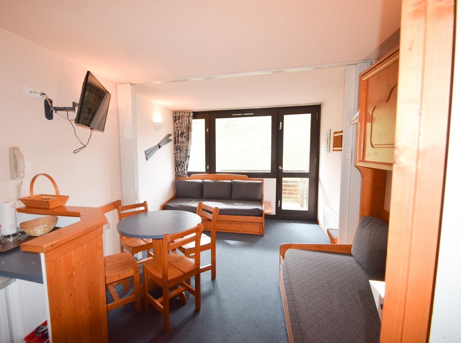 Studio 3/4 people - ETOILE- PLAGNE AIME 2000 - D05A2 - ref D05A2 - 1