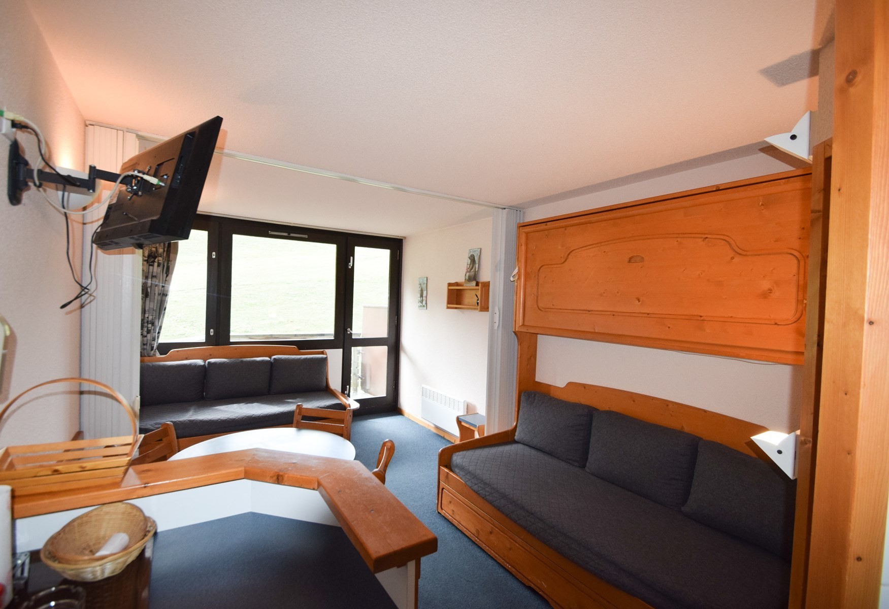 Studio 3/4 people - ETOILE- PLAGNE AIME 2000 - D05A2 - ref D05A2 - 4