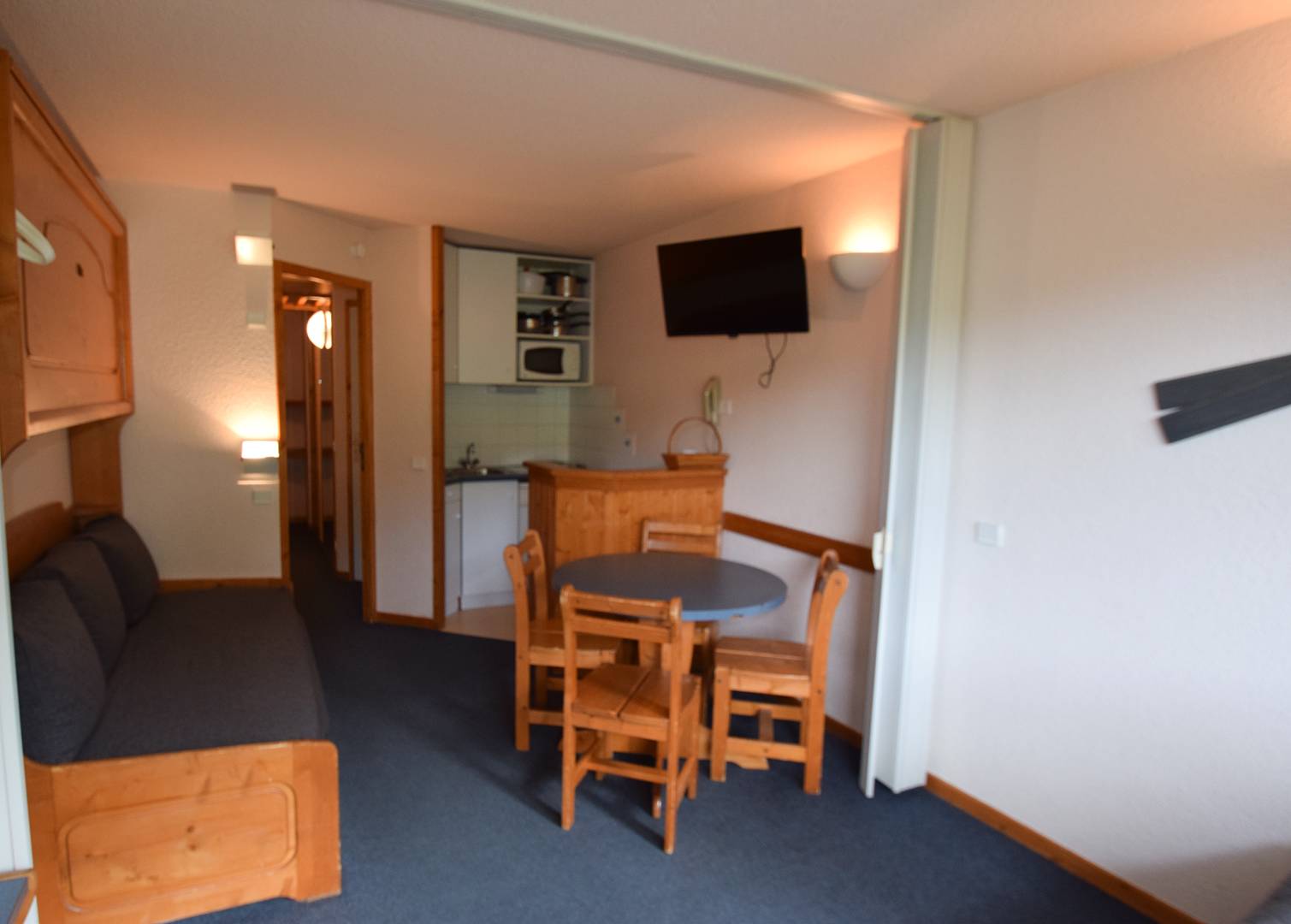 Studio 3/4 people - ETOILE- PLAGNE AIME 2000 - D05A2 - ref D05A2 - 6