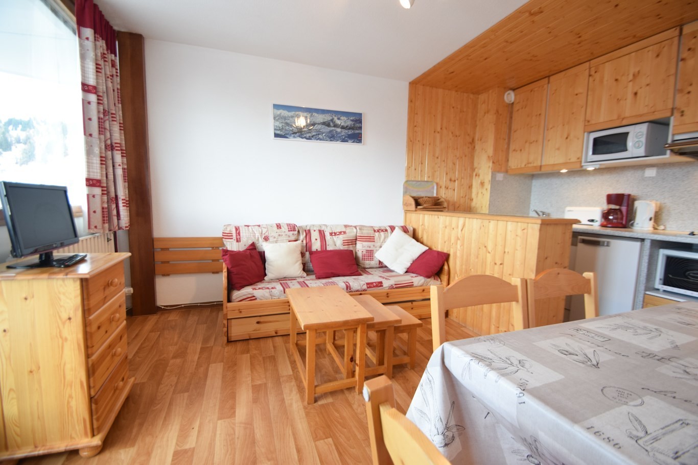 2 Pièces 5 pers - LA TAIGA - 015TA - PLAGNE CENTRE - ref 015TA - 3