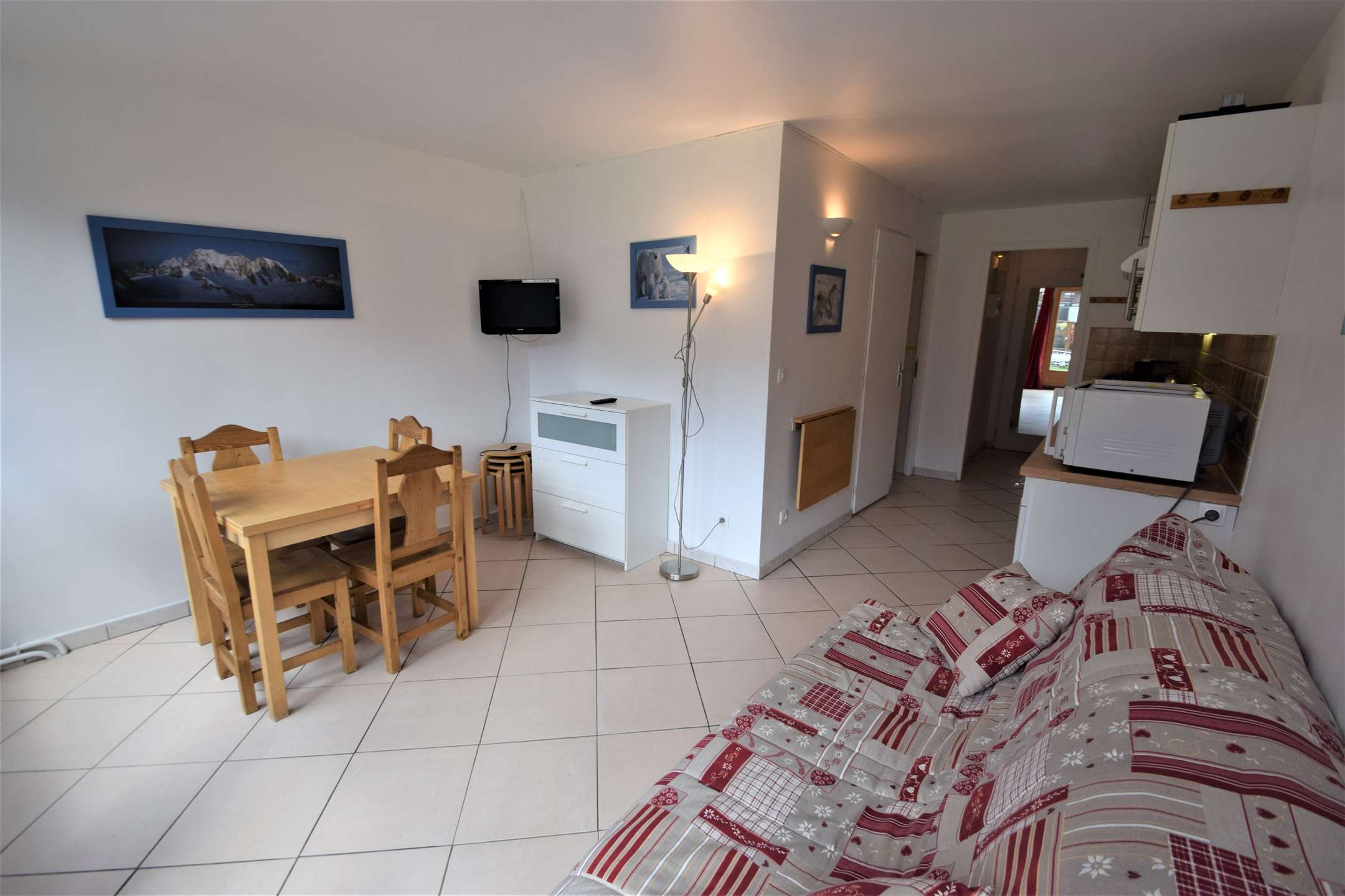 Studio cabine 4/5 pers - LE PELVOUX - PLAGNE CENTRE - ref 114PE - 9