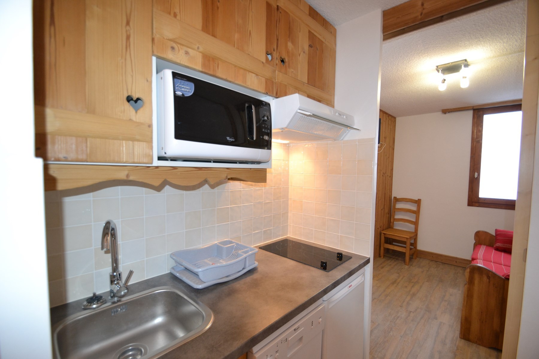 Studio 3/4 pers -LES GENTIANES - PLAGNE VILLAGES - ref D31GE - 5