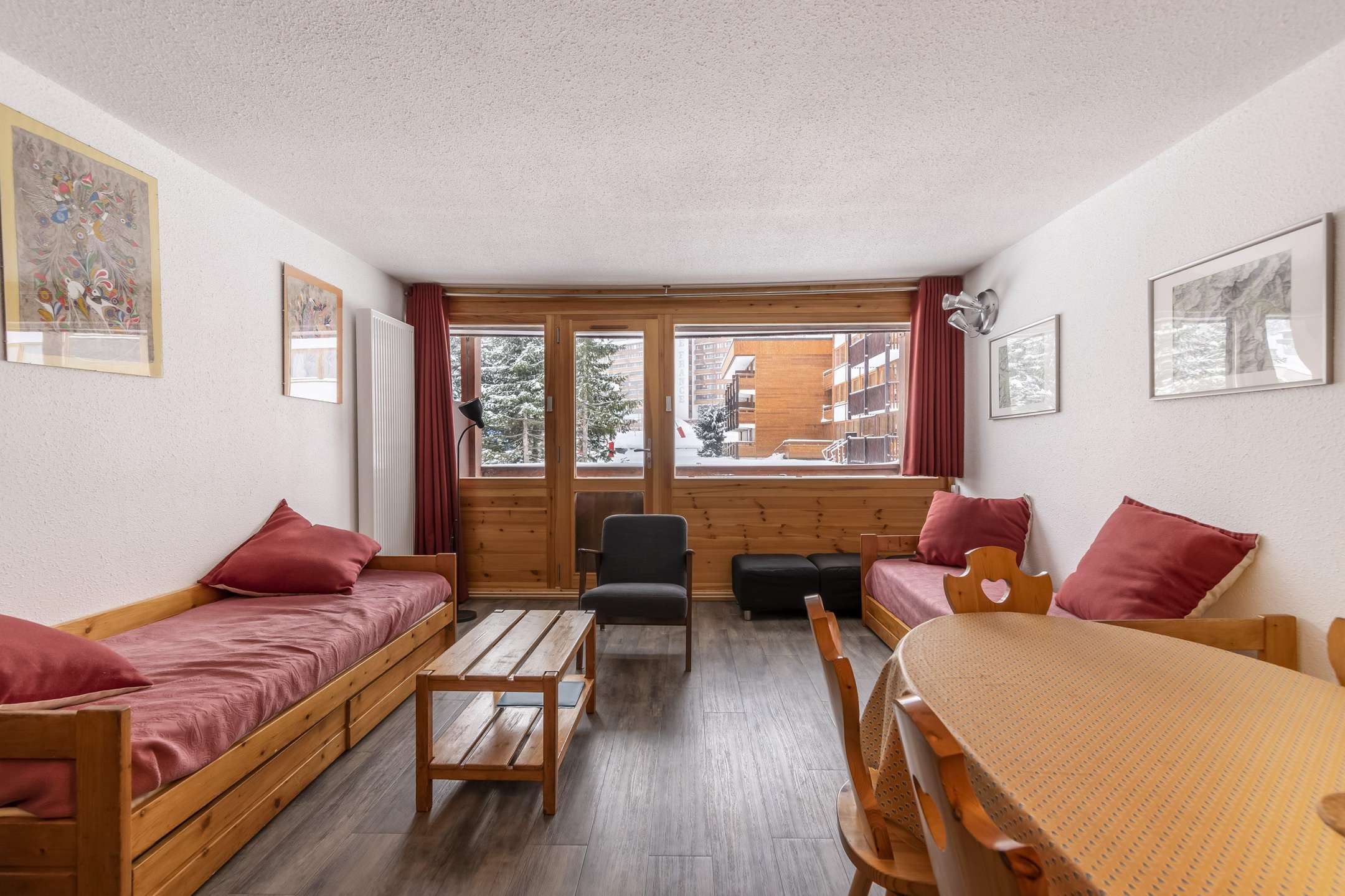 3 Pièces 6/7 pers - WIFI - LE VENTOUX - PLAGNE CENTRE - ref 201VE - 1