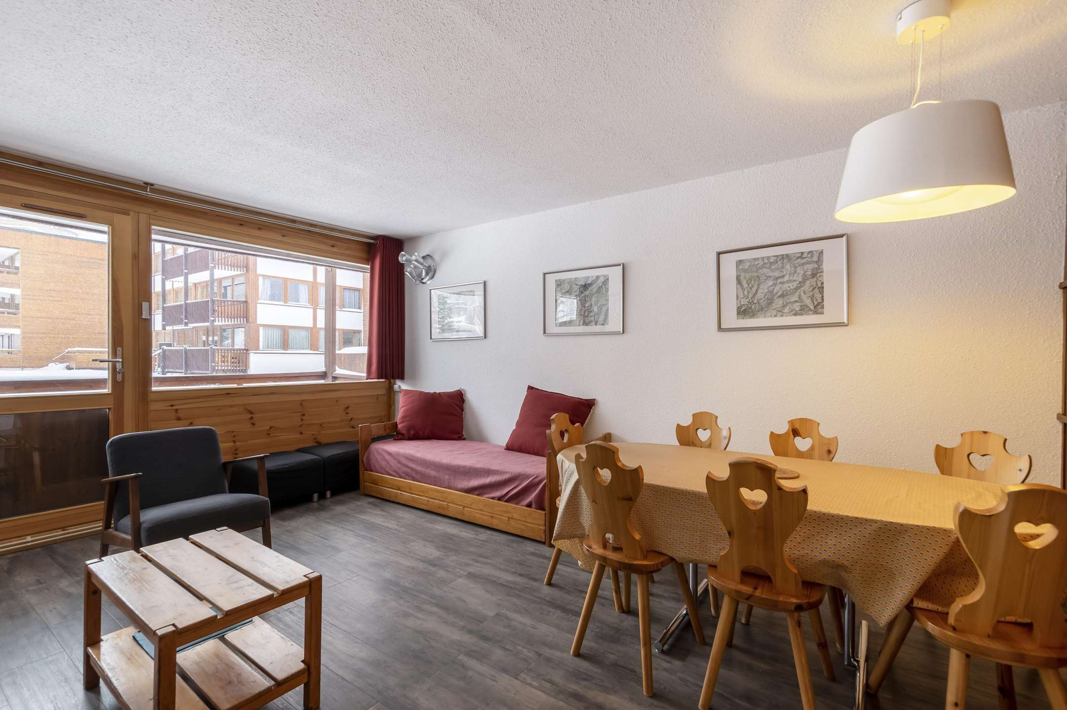 3 Pièces 6/7 pers - WIFI - LE VENTOUX - PLAGNE CENTRE - ref 201VE - 3