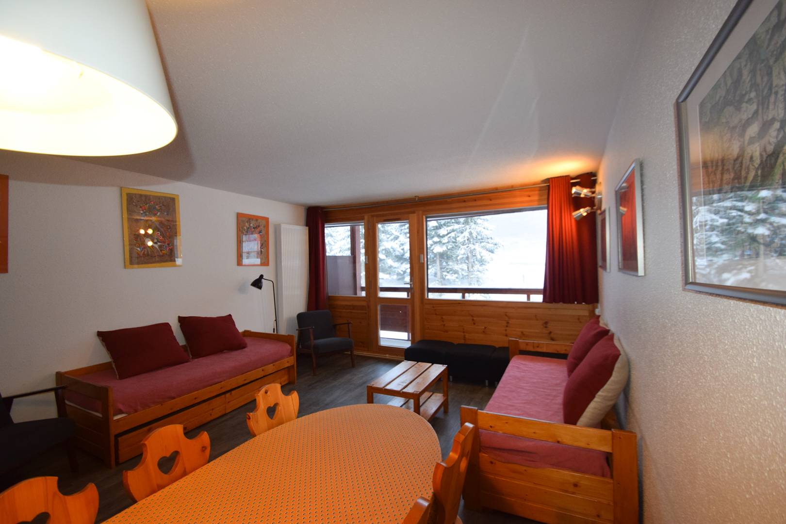 3 Pièces 6/7 pers - WIFI - LE VENTOUX - PLAGNE CENTRE - ref 201VE - 4