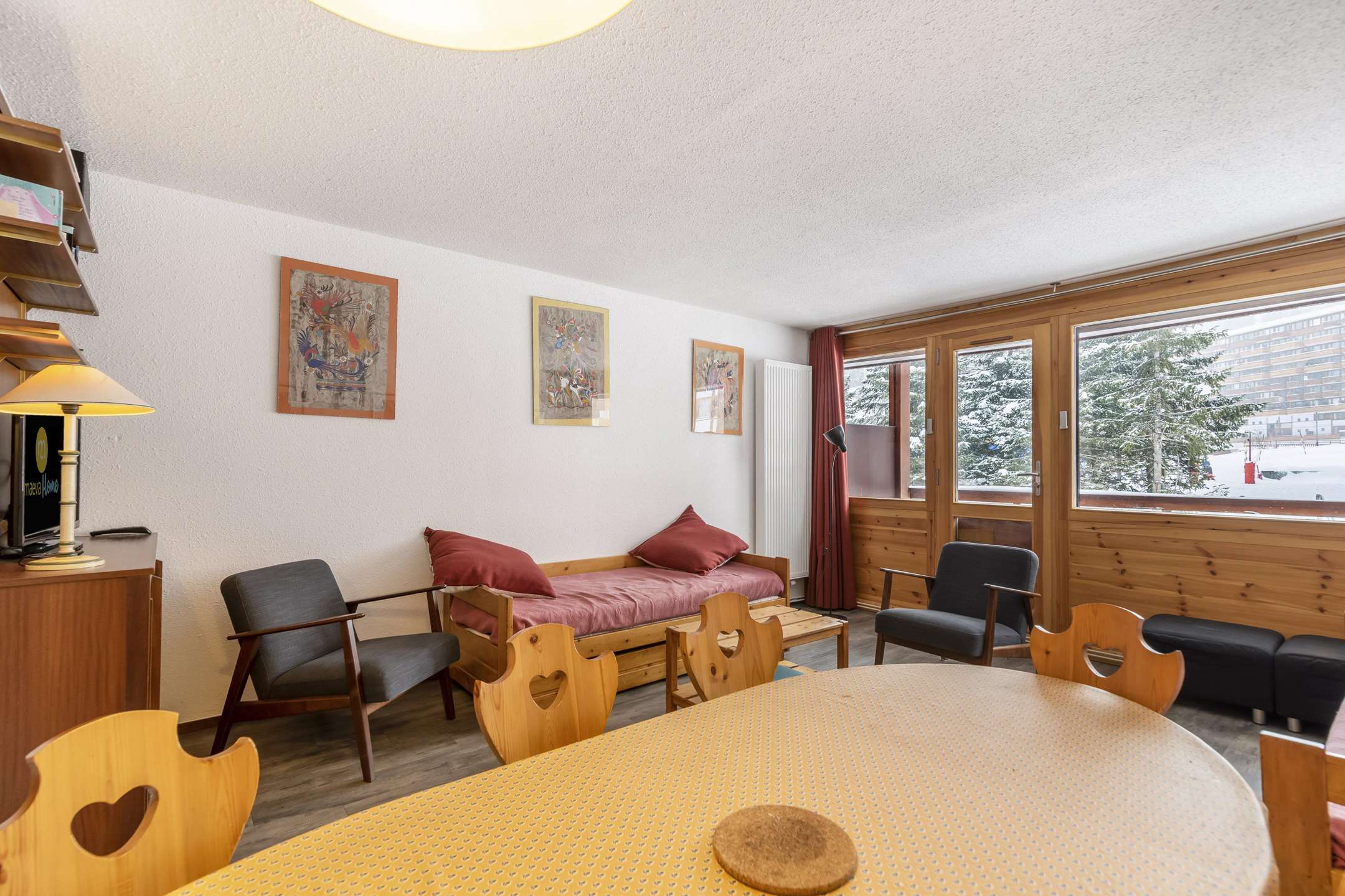 3 Pièces 6/7 pers - WIFI - LE VENTOUX - PLAGNE CENTRE - ref 201VE - 9