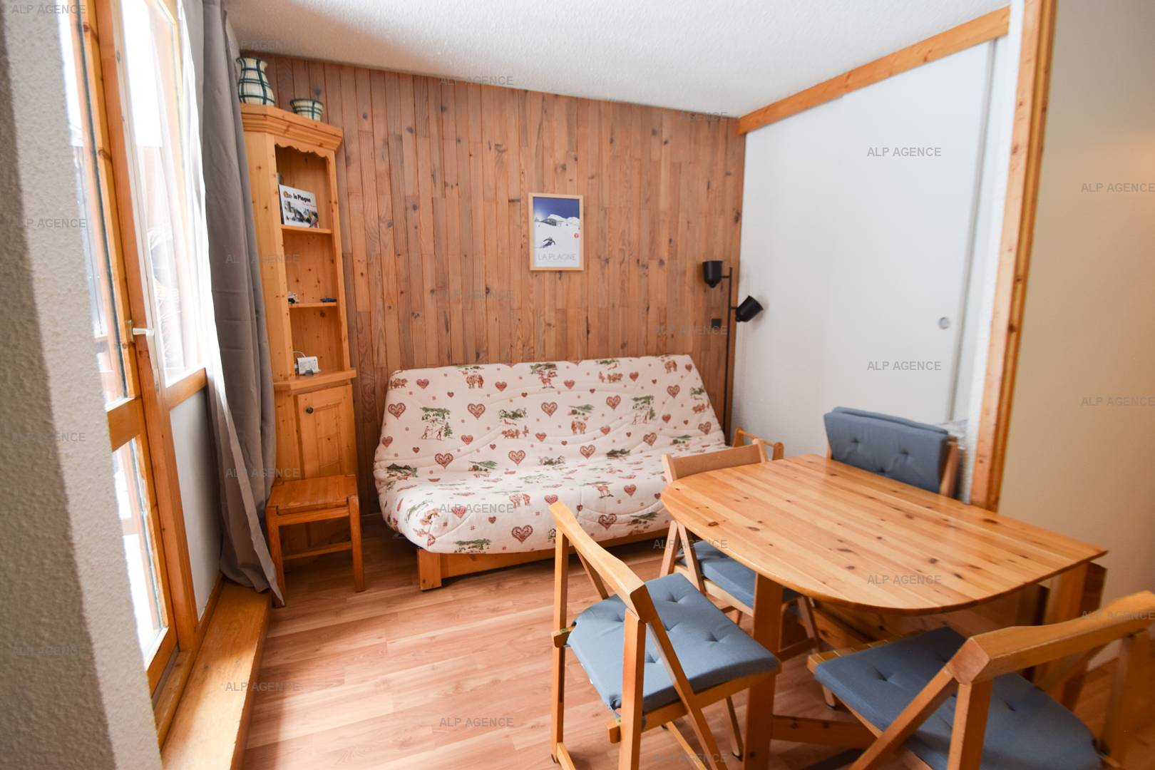 Studio divisible 4 pers - LES SOLDANELLES - PLAGNE VILLAGES - ref 07SOL - 1