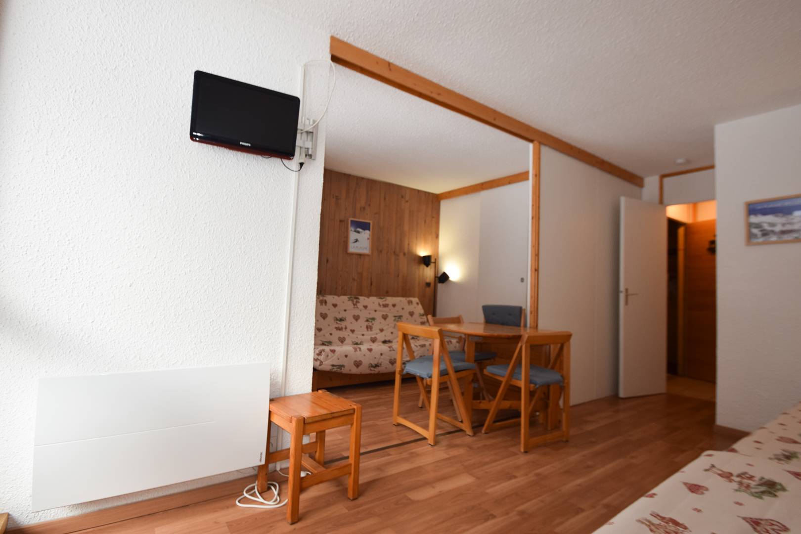Studio divisible 4 pers - LES SOLDANELLES - PLAGNE VILLAGES - ref 07SOL - 2