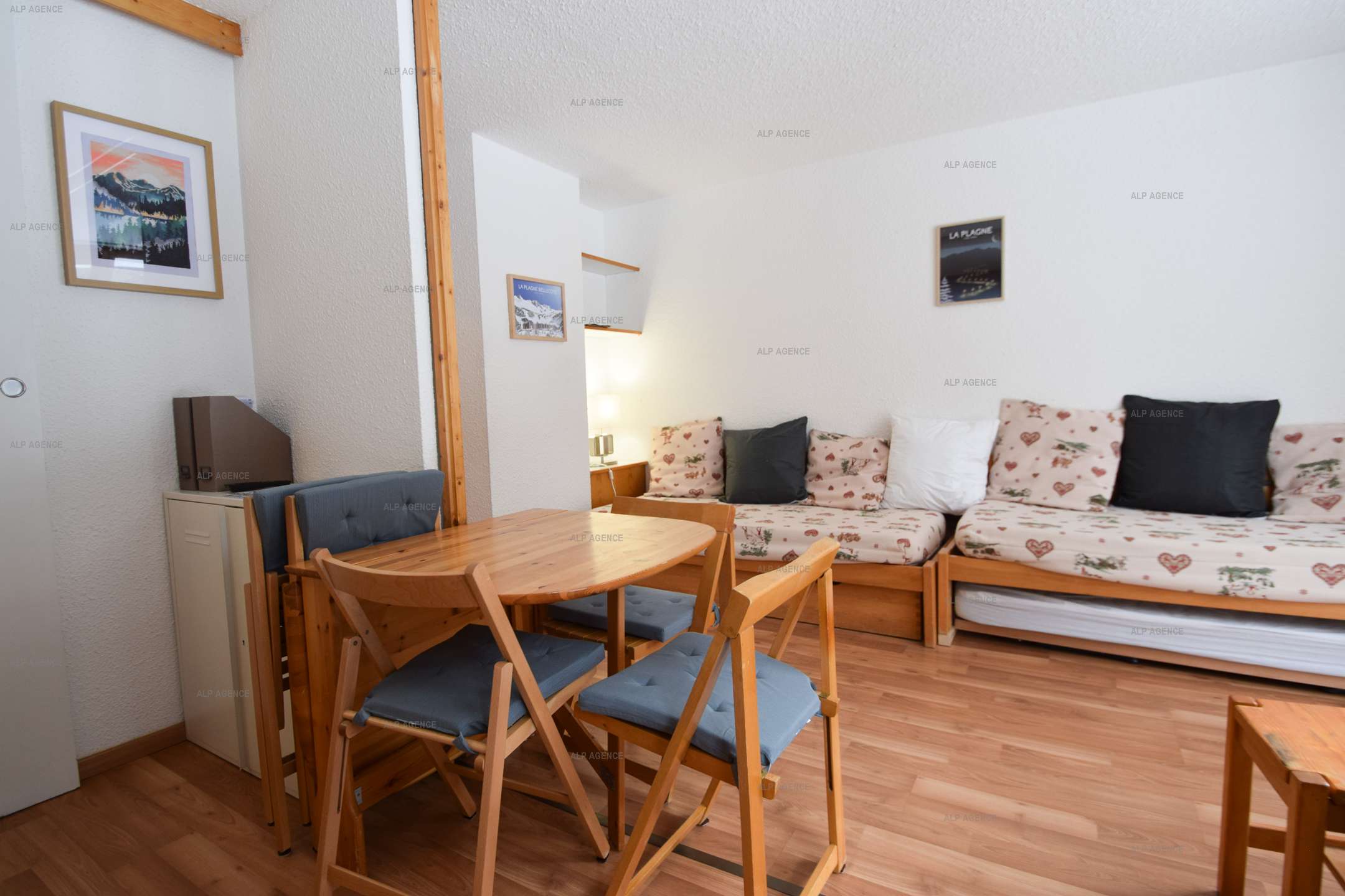 Studio divisible 4 pers - LES SOLDANELLES - 07SOL-PLAGNE VILLAGES - ref 07SOL - 2