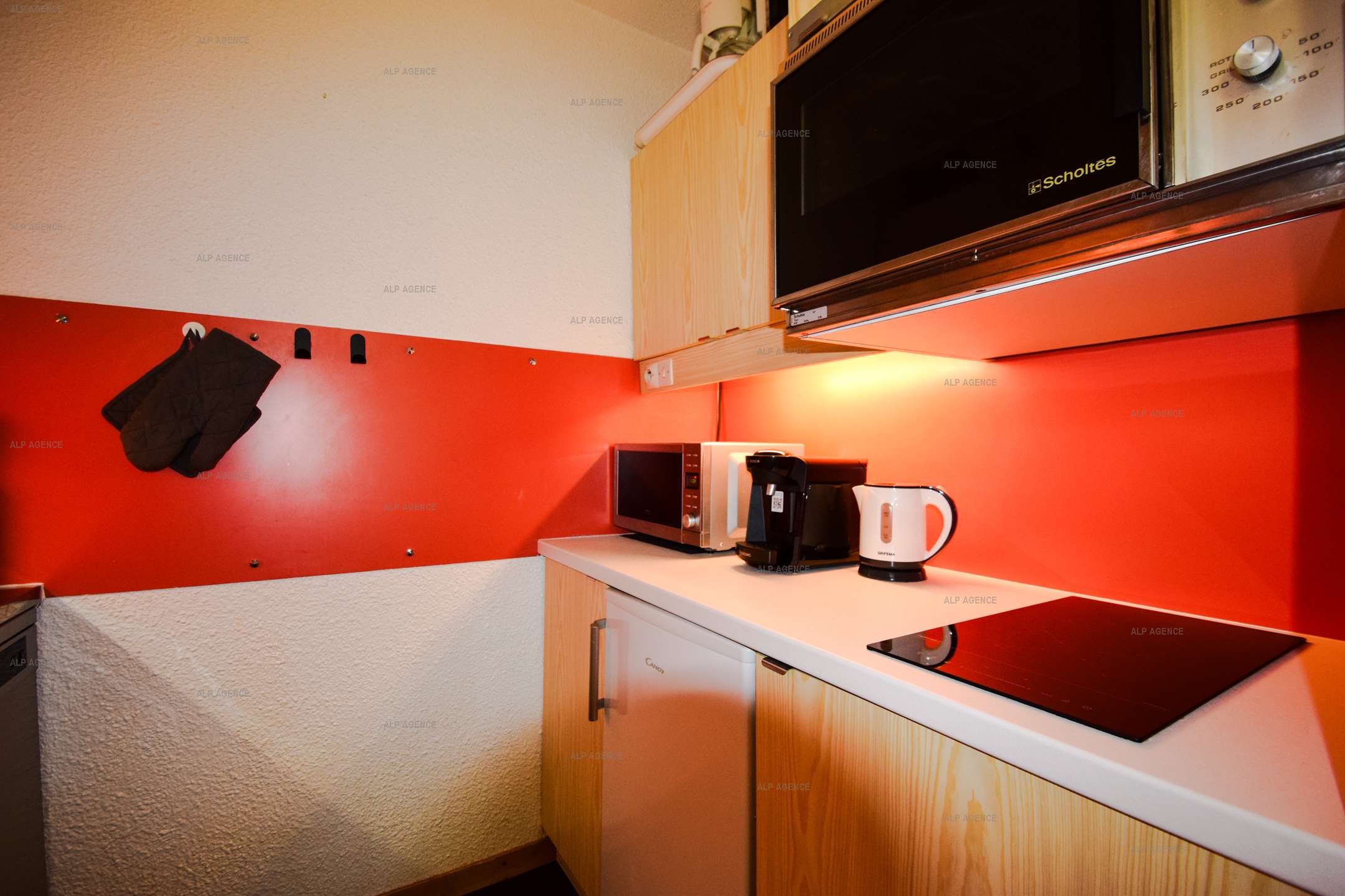 Studio divisible 4 pers - LES SOLDANELLES - 07SOL-PLAGNE VILLAGES - ref 07SOL - 12