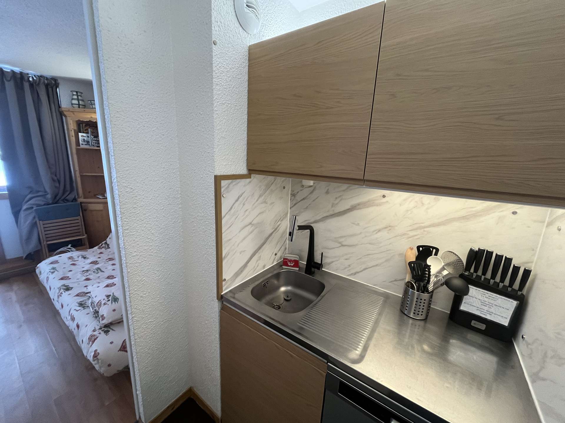 Studio divisible 4 pers - LES SOLDANELLES - 07SOL-PLAGNE VILLAGES - ref 07SOL - 13