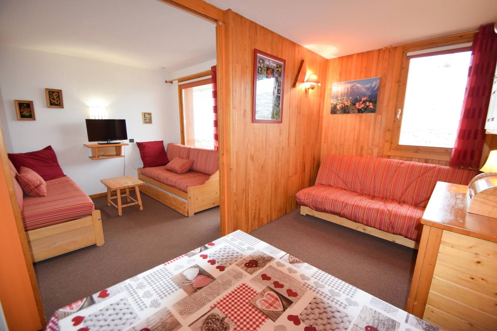 Studio divisible 4/5 pers. LE SAPPORO - PLAGNE VILLAGES - ref B16SA - 5
