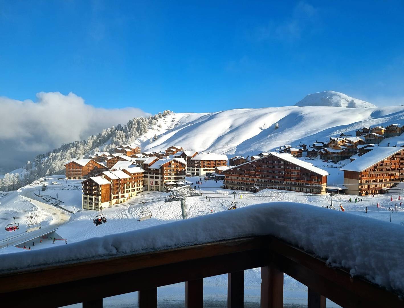 2 P div 6 pers. 6 couchages LES HAMEAUX I - PLAGNE VILLAGES - ref 419H1 - 10