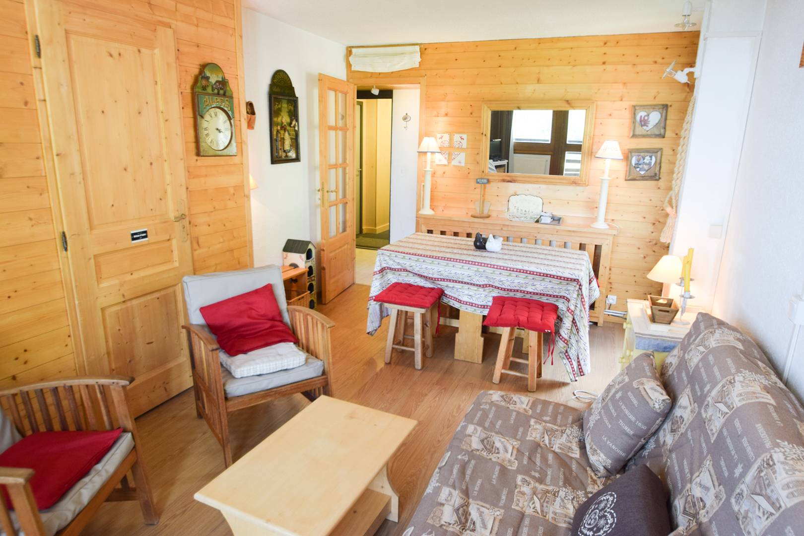 2 Pièces 5 pers.- ACONCAGUA - PLAGNE CENTRE - ref 403AC - 1