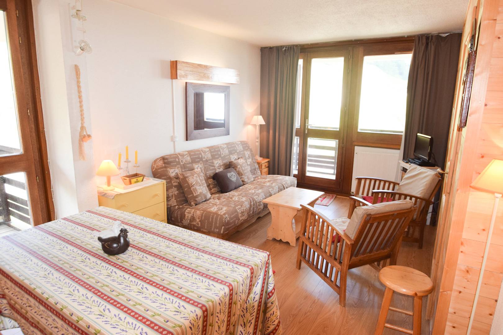 2 Pièces 5 pers.- ACONCAGUA - PLAGNE CENTRE - ref 403AC - 5