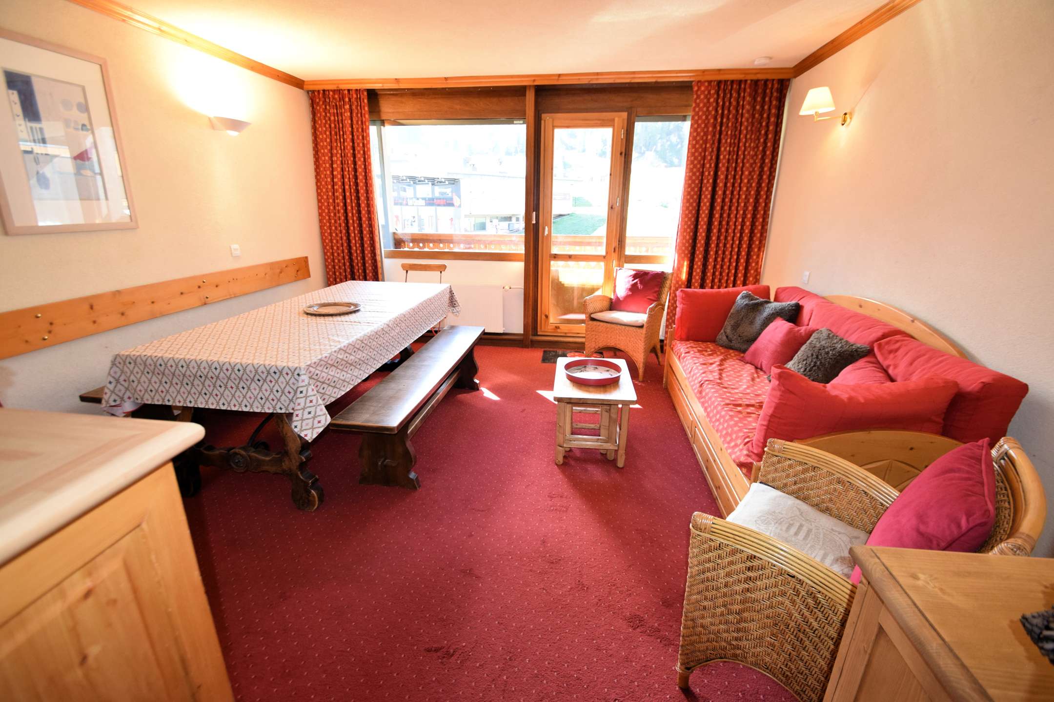 3 Room Apt 6/7 people - LES ECRINS - PLAGNE CENTRE - ref 201EC - 1