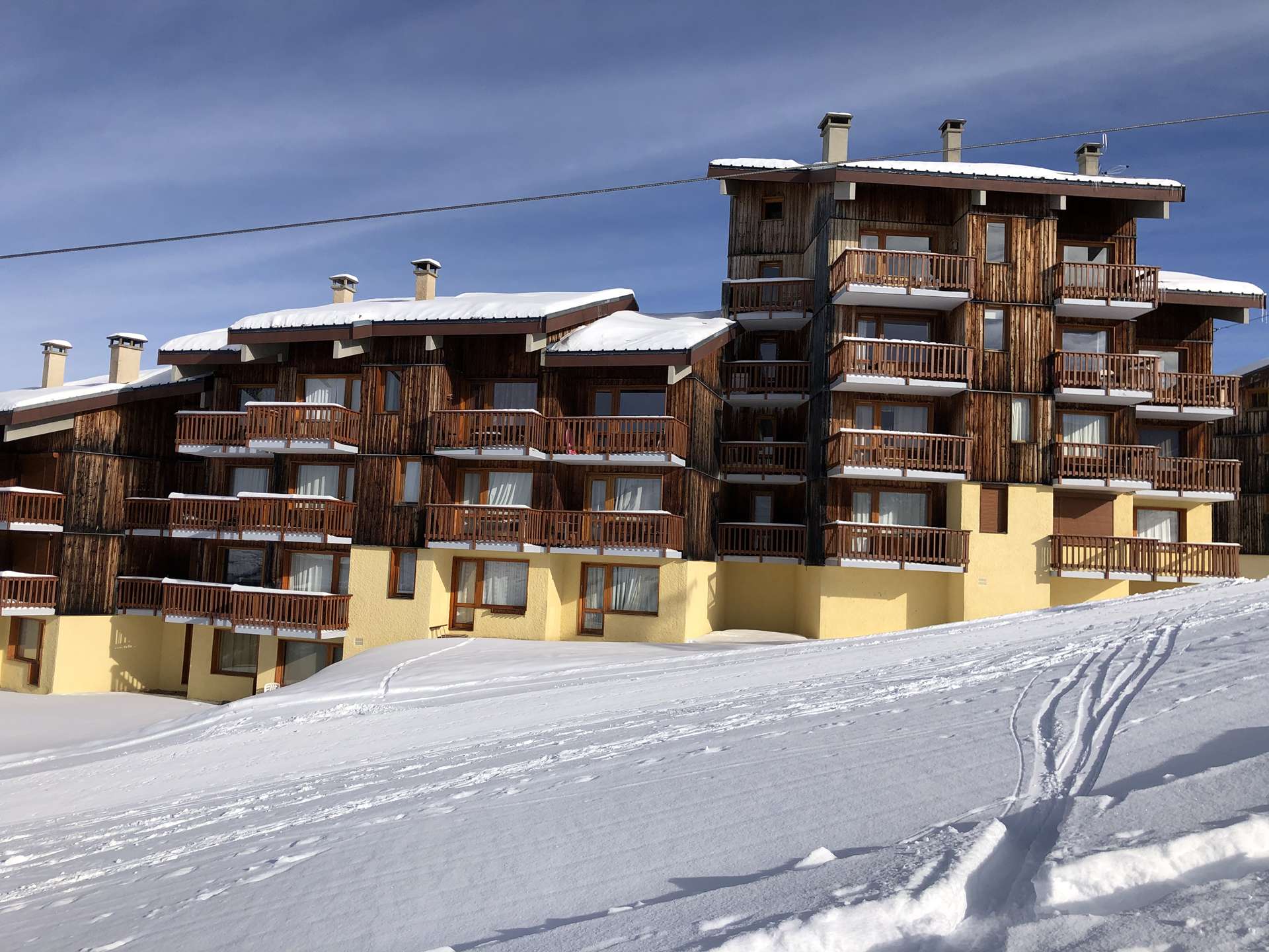 2 Pièces 5 pers - LE BELVEDERE - PLAGNE VILLAGES - ref 025BE - 9