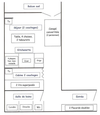 Studio 3/4 pers - L'EVEREST - PLAGNE CENTRE - ref 014EV - 7