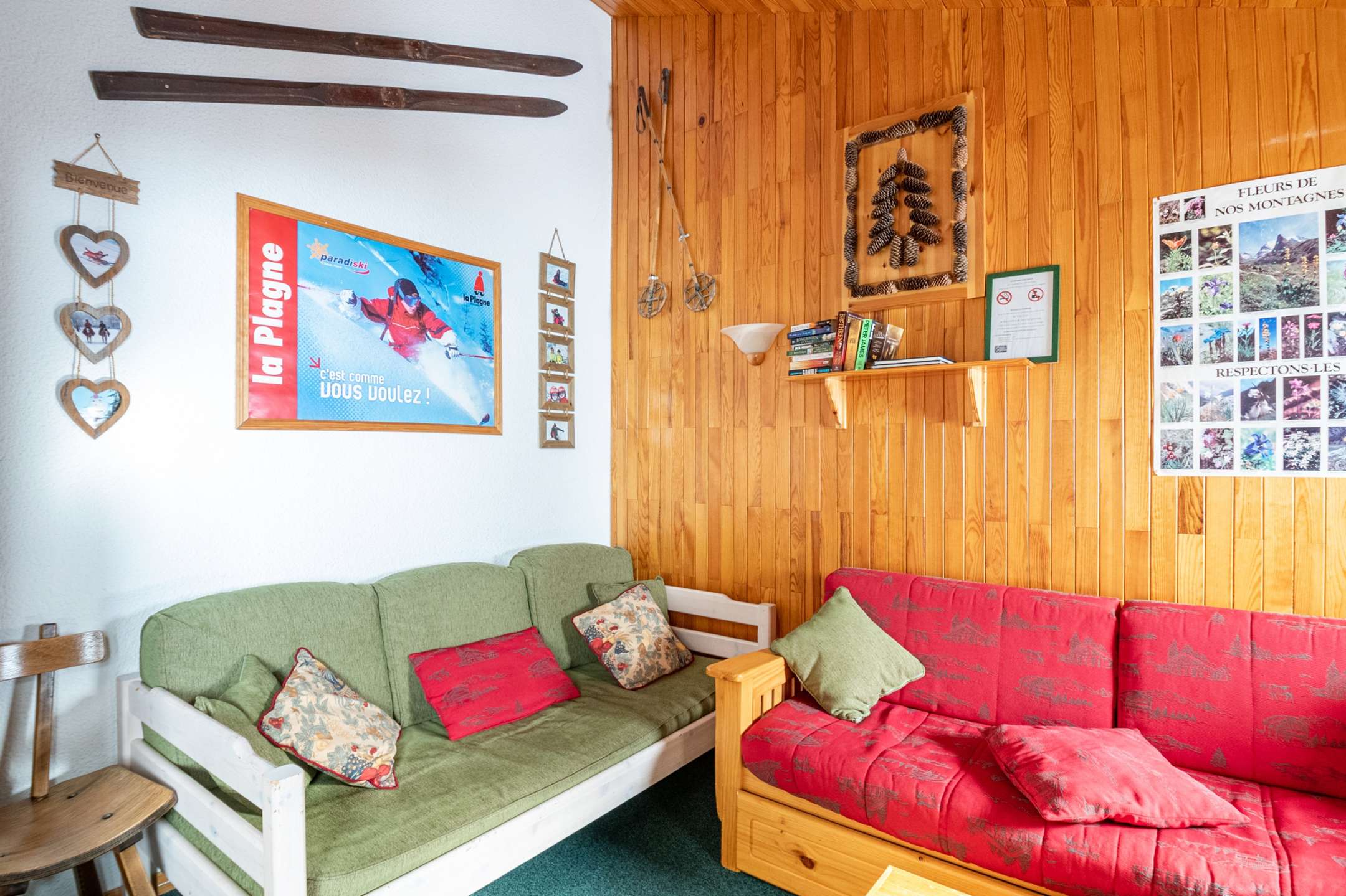 3 Pièces 7/8 pers. 8 couchages, 3 sdb, PLAGNE VILLAGES - ref 012SQ - 3