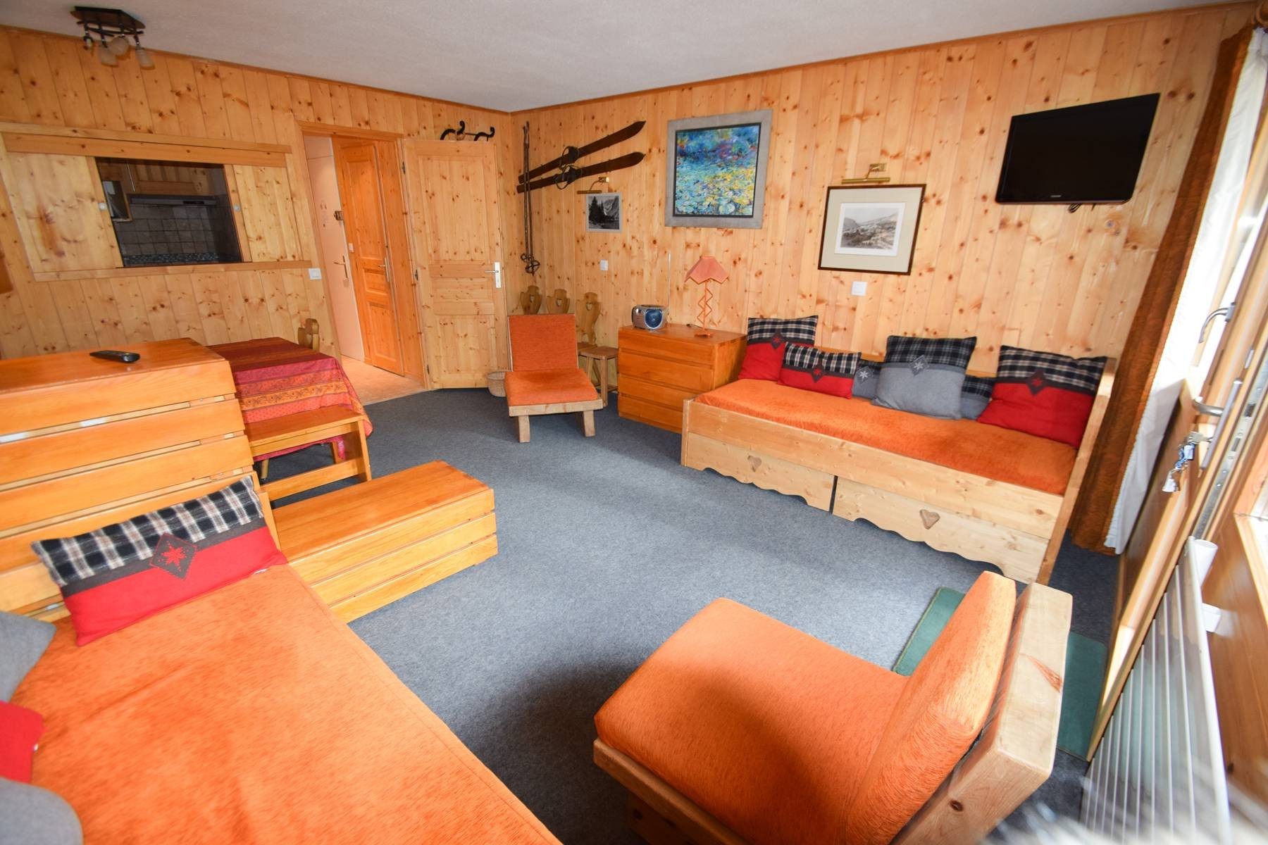 3 Pièces 6/7 pers - WIFI - LE VENTOUX - PLAGNE CENTRE - ref 103VE - 1