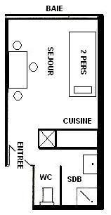 Studio 2 pers- L'EVEREST - PLAGNE CENTRE - ref 015EV - 2