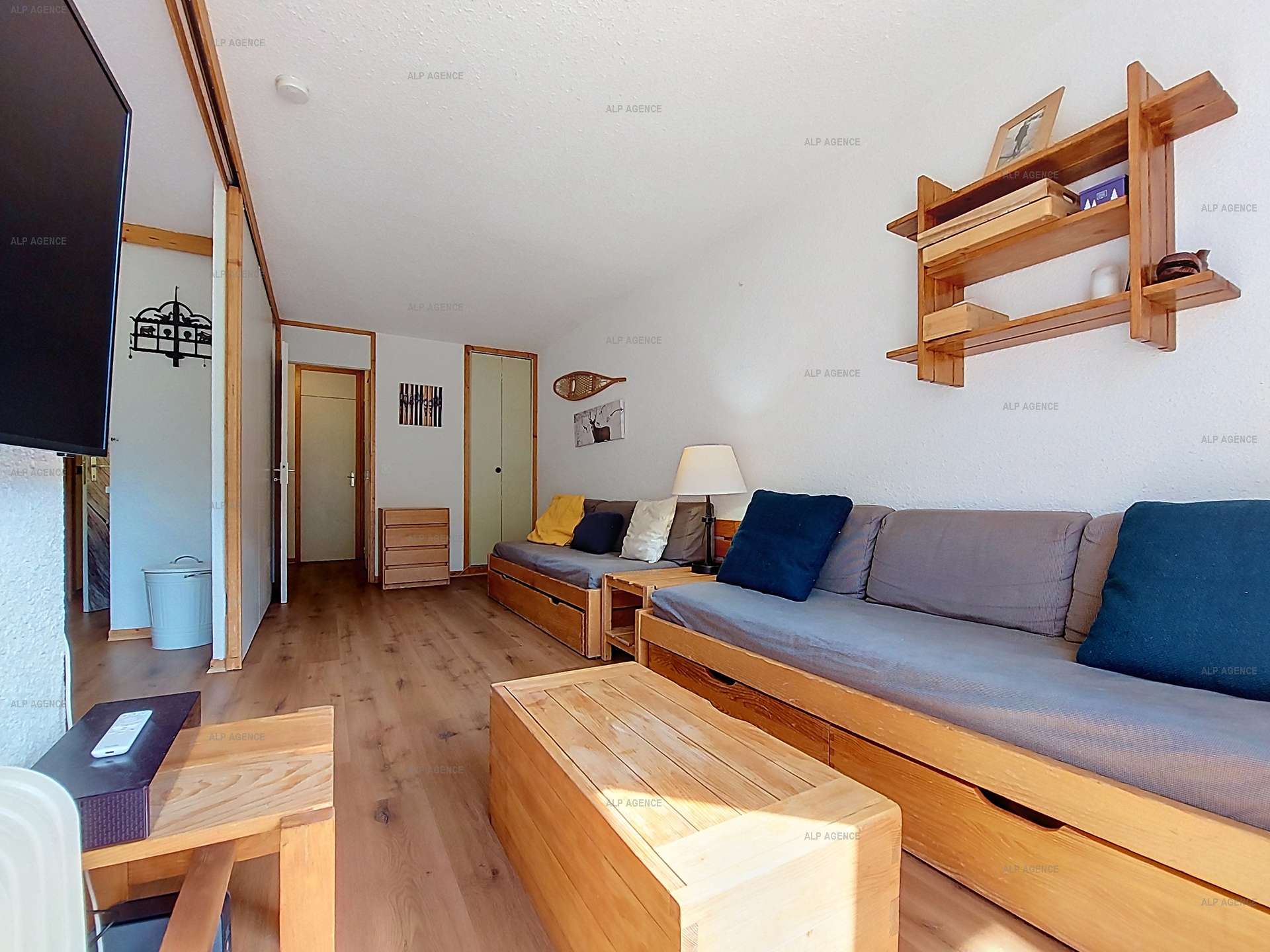 3 P 7/8 pers - LES SOLDANELLES - 27SOL - PLAGNE VILLAGES - ref 27SOL - 1