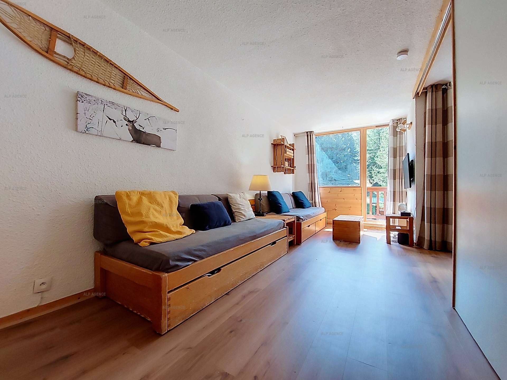 3 P 7/8 pers - LES SOLDANELLES - 27SOL - PLAGNE VILLAGES - ref 27SOL - 5