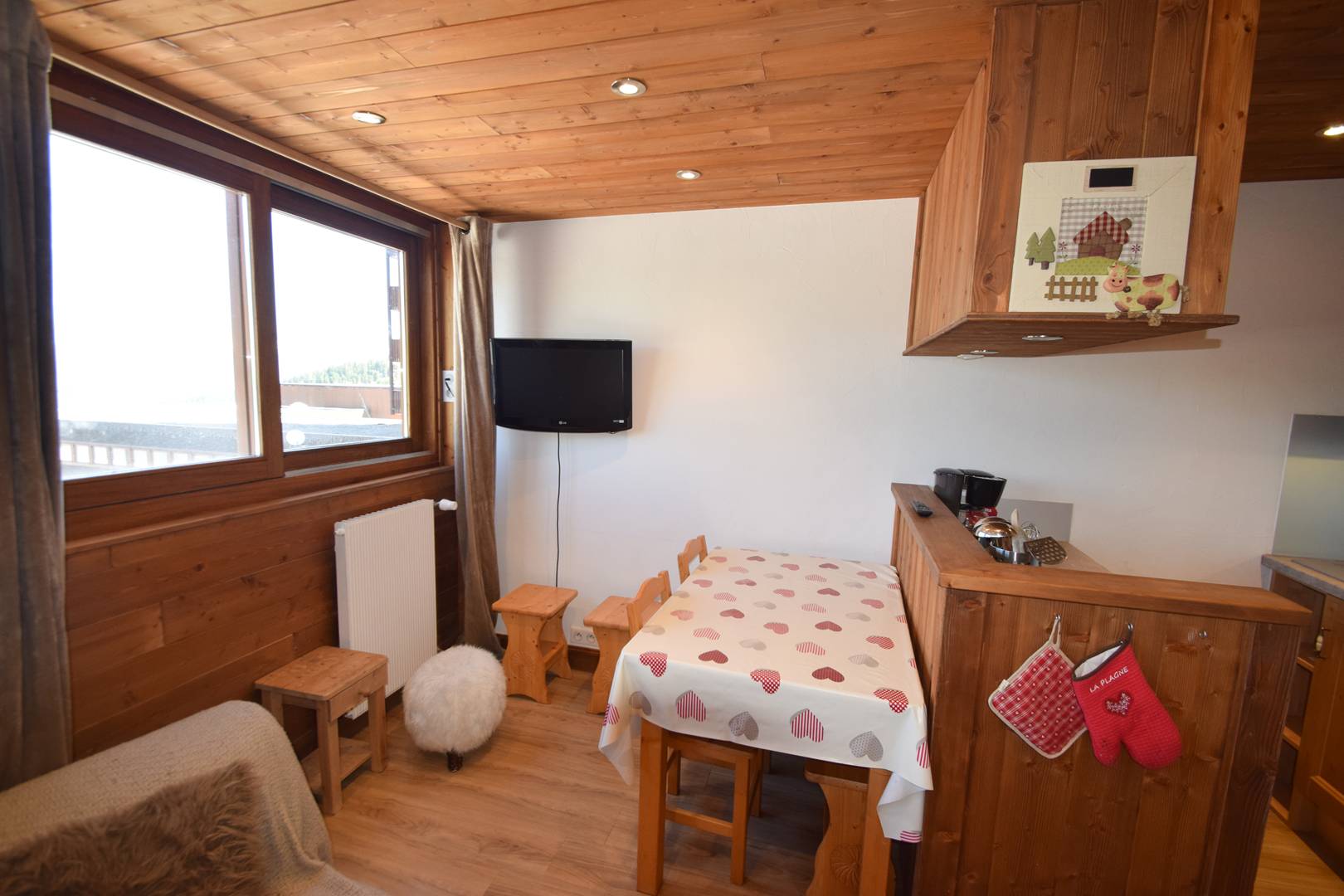 Studio Cabine 4/5 pers - LE VERCORS - PLAGNE CENTRE - ref 112VR - 9