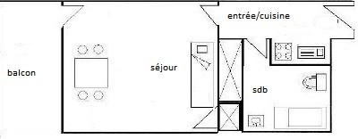 Studio 2 pers - LE FRANCE - 126FR - PLAGNE CENTRE - ref 126FR - 6