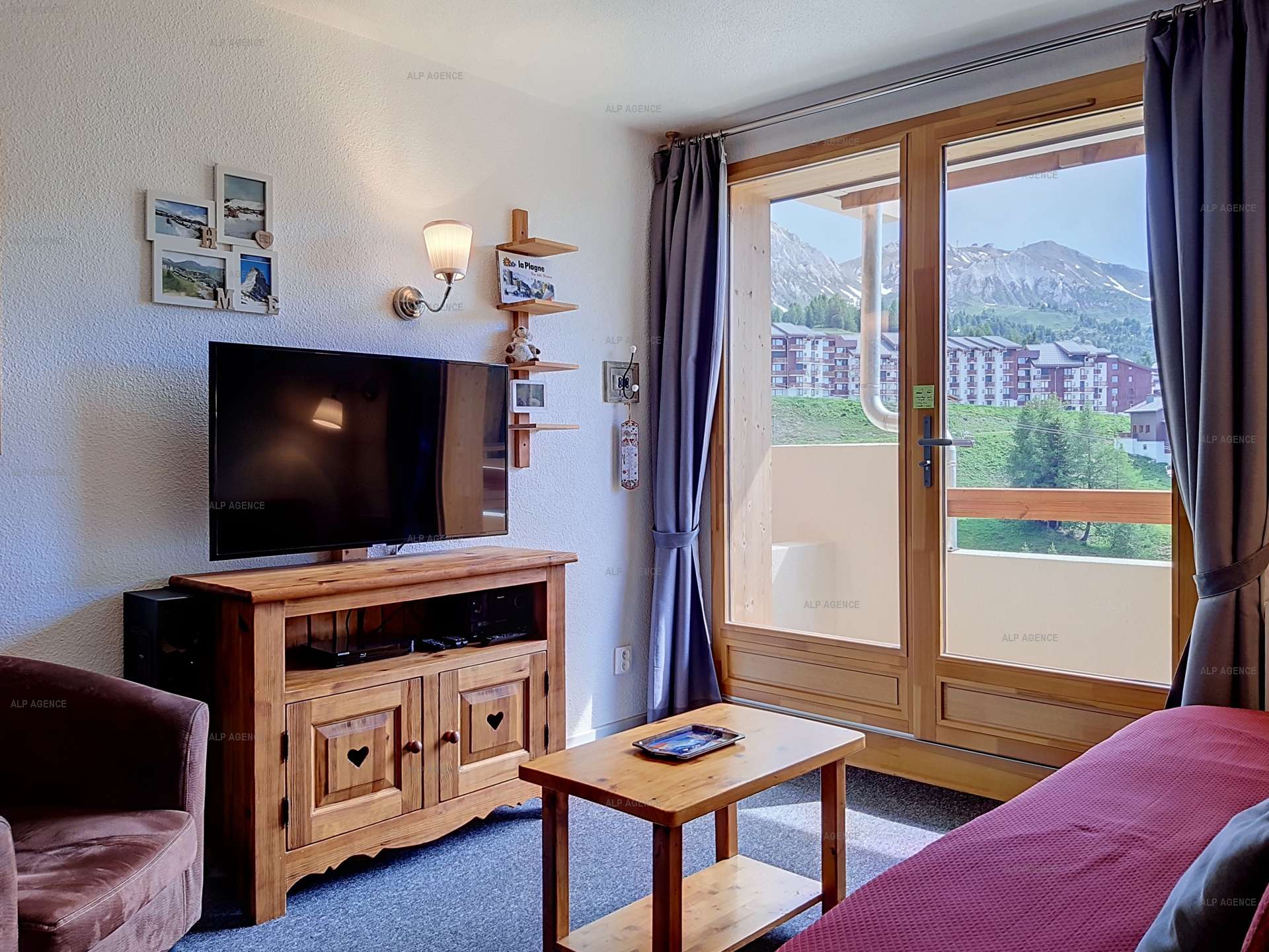 2 Pièces 4 pers - LE CERVIN - 518CE - PLAGNE SOLEIL - ref 518CE - 1