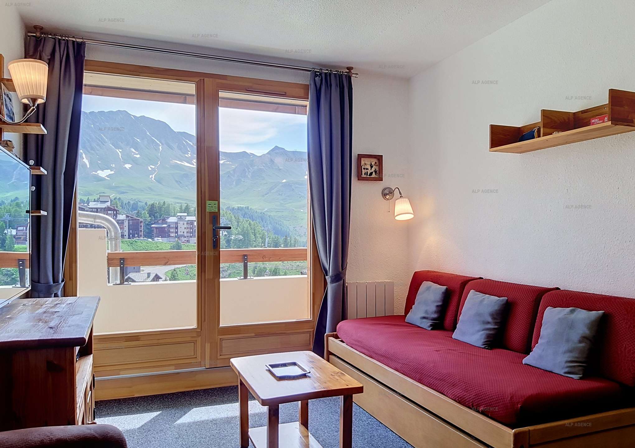 2 Pièces 4 pers - LE CERVIN - 518CE - PLAGNE SOLEIL - ref 518CE - 2