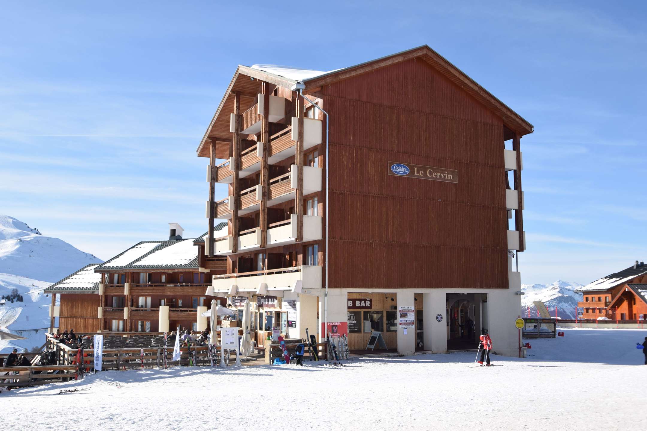2 Pièces 4 pers - LE CERVIN - 518CE - PLAGNE SOLEIL - ref 518CE - 8