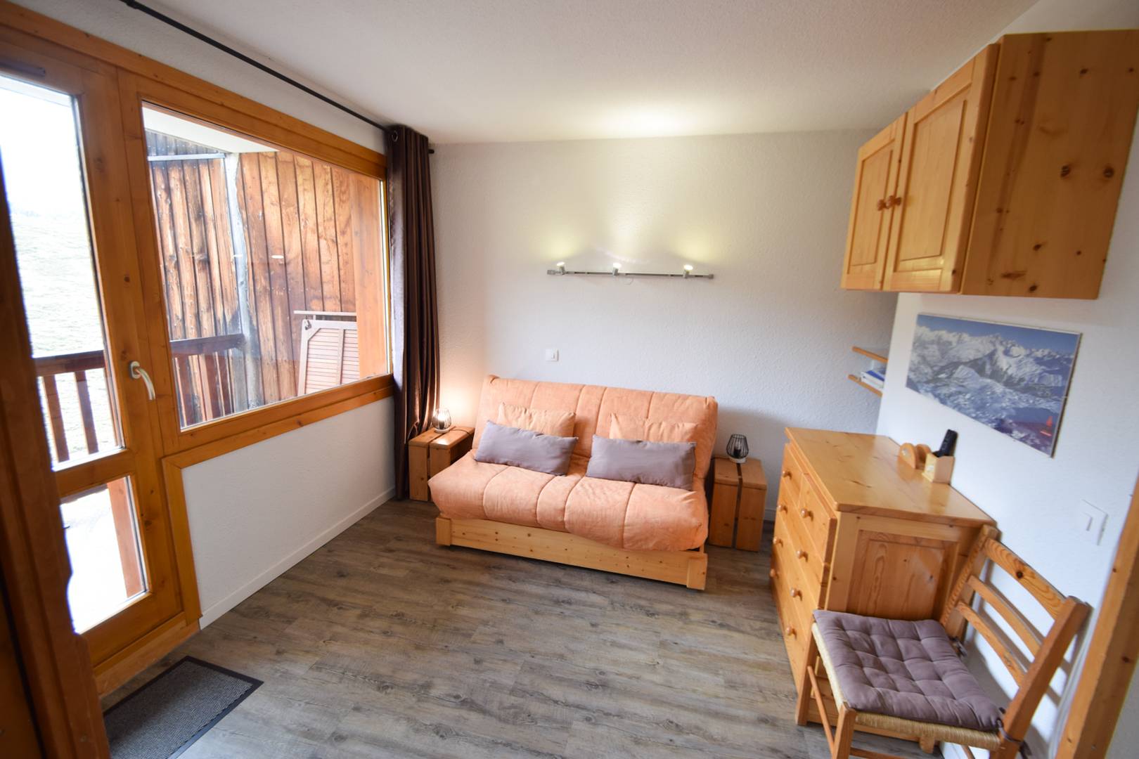 Studio divisible 4/5 pers - WIFI - LE SAPPORO - PLAGNE VILLAGES - ref 026SA - 1