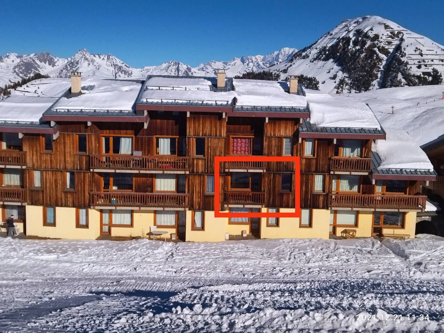 Studio divisible 4/5 pers - WIFI - LE SAPPORO - 026SA -PLAGNE VILLAGES - ref 026SA - 8