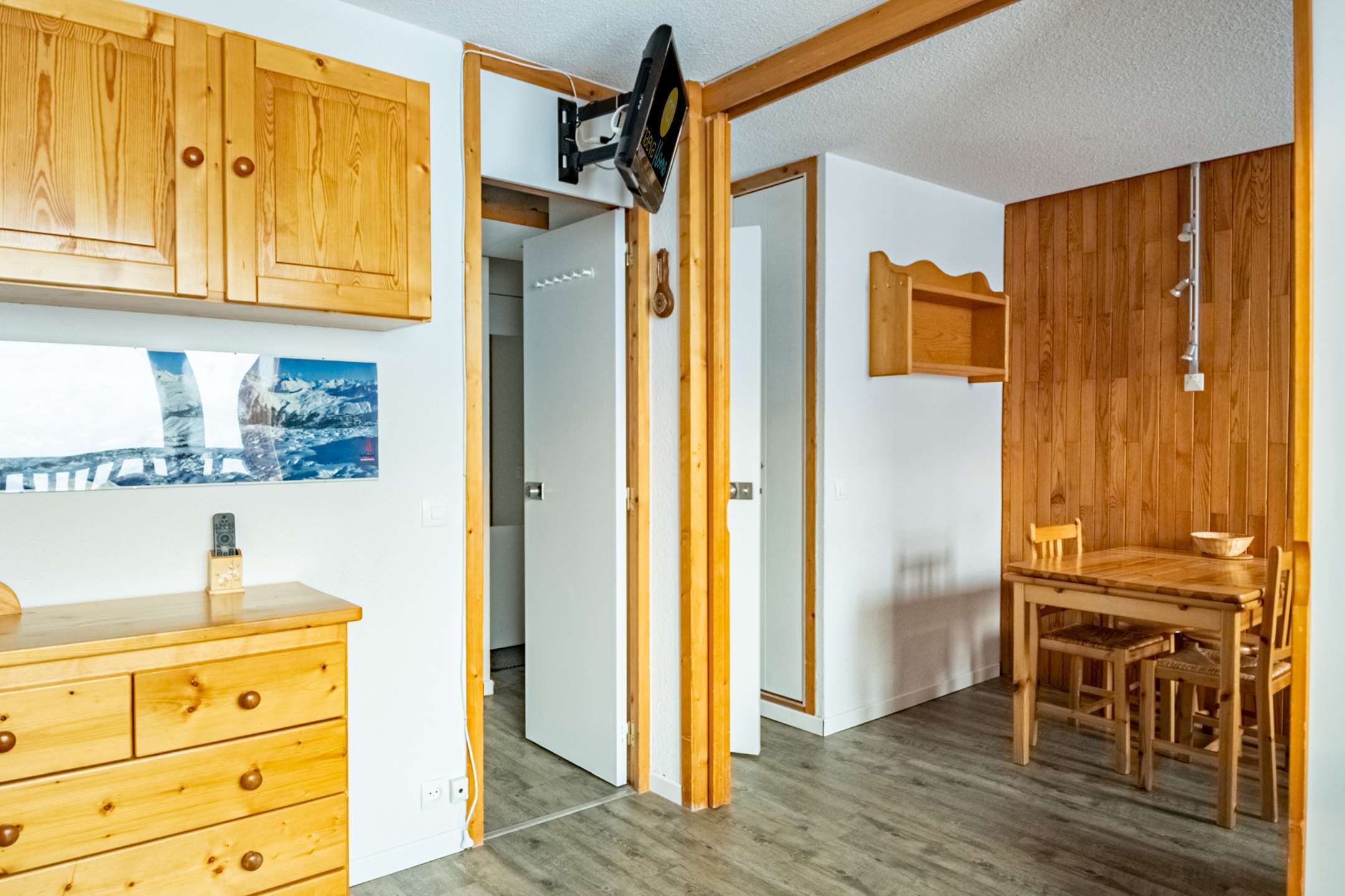 Studio divisible 4/5 pers - WIFI - LE SAPPORO - 026SA -PLAGNE VILLAGES - ref 026SA - 11