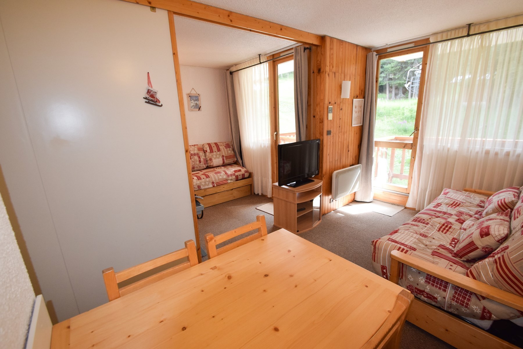 Studio divisible 4 pers - LES SOLDANELLES - PLAGNE VILLAGES - ref 09SOL - 1