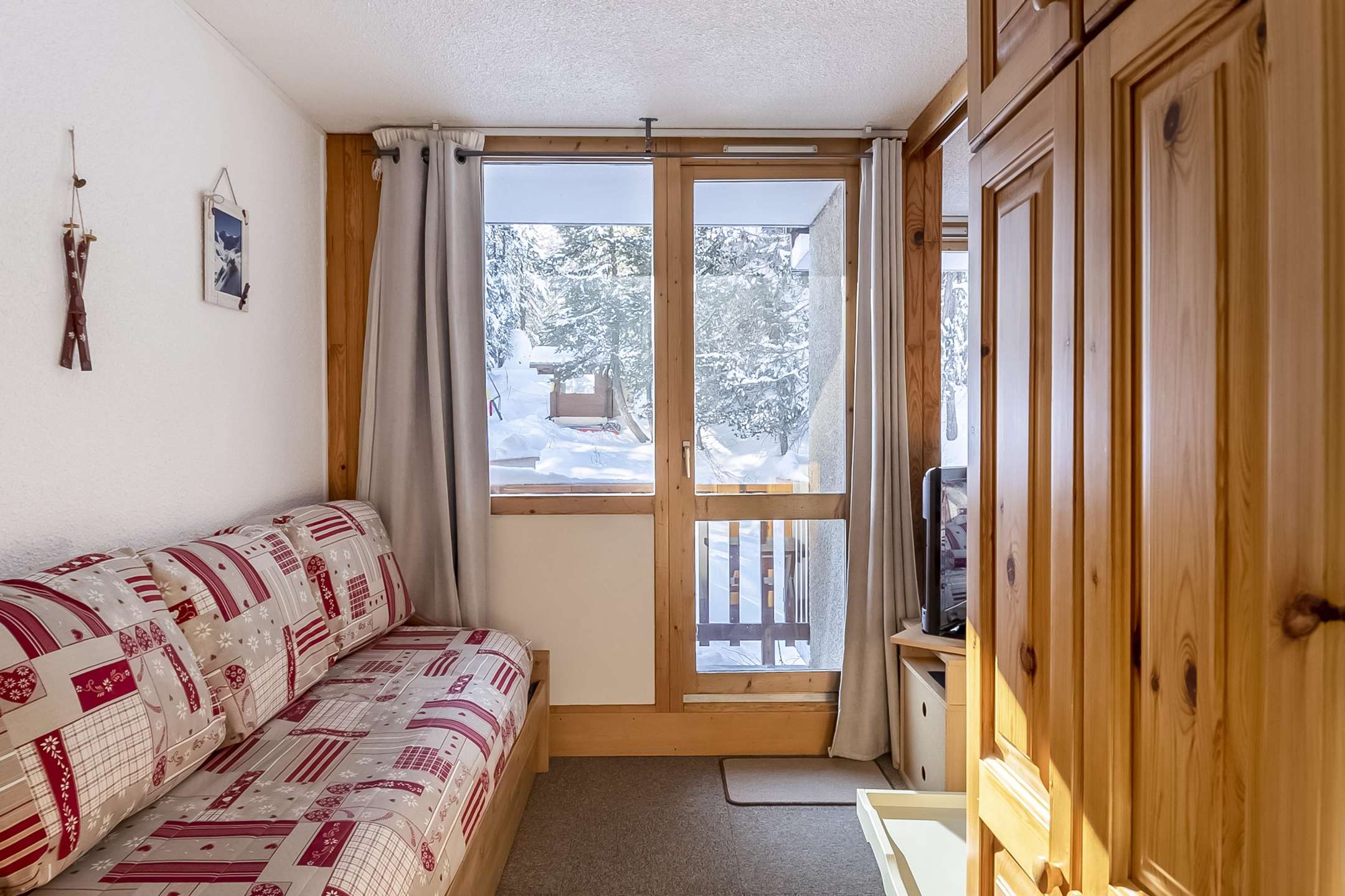 Studio divisible 4 pers - LES SOLDANELLES - PLAGNE VILLAGES - ref 09SOL - 2