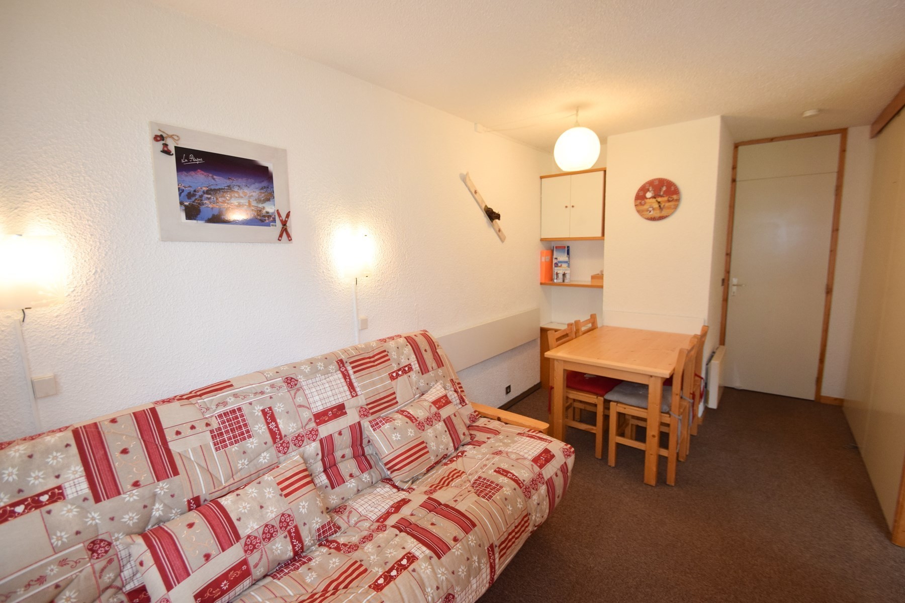 Studio divisible 4 pers - LES SOLDANELLES - PLAGNE VILLAGES - ref 09SOL - 3