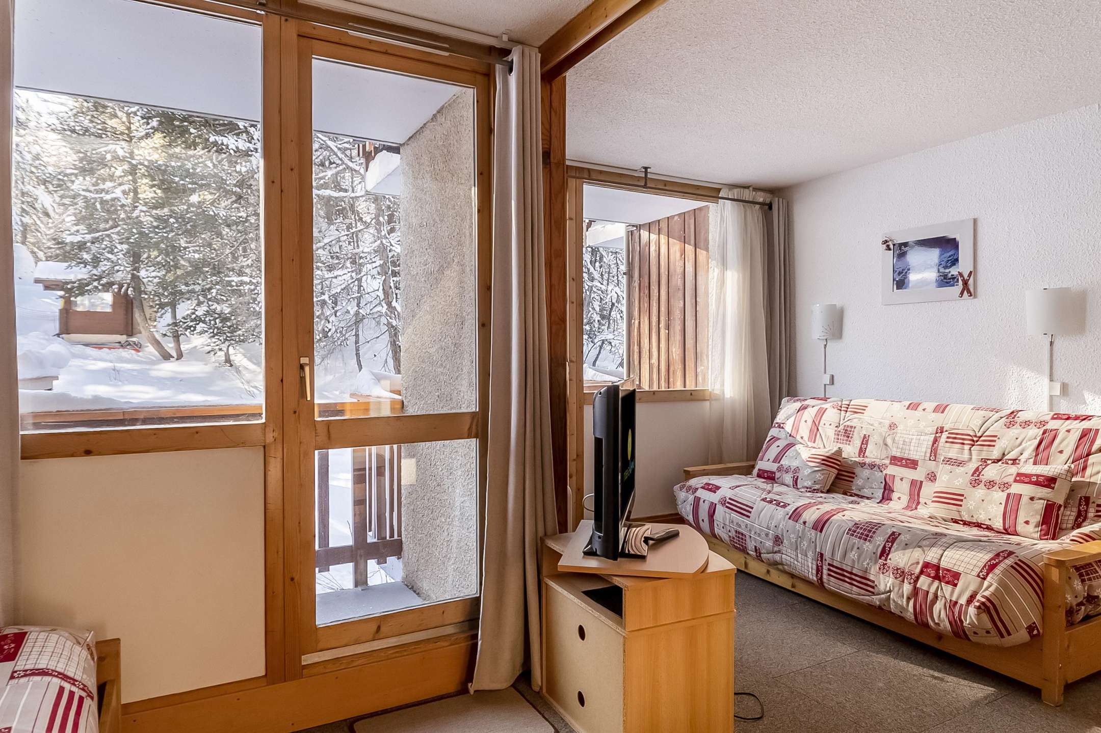 Studio divisible 4 pers - LES SOLDANELLES - PLAGNE VILLAGES - ref 09SOL - 12