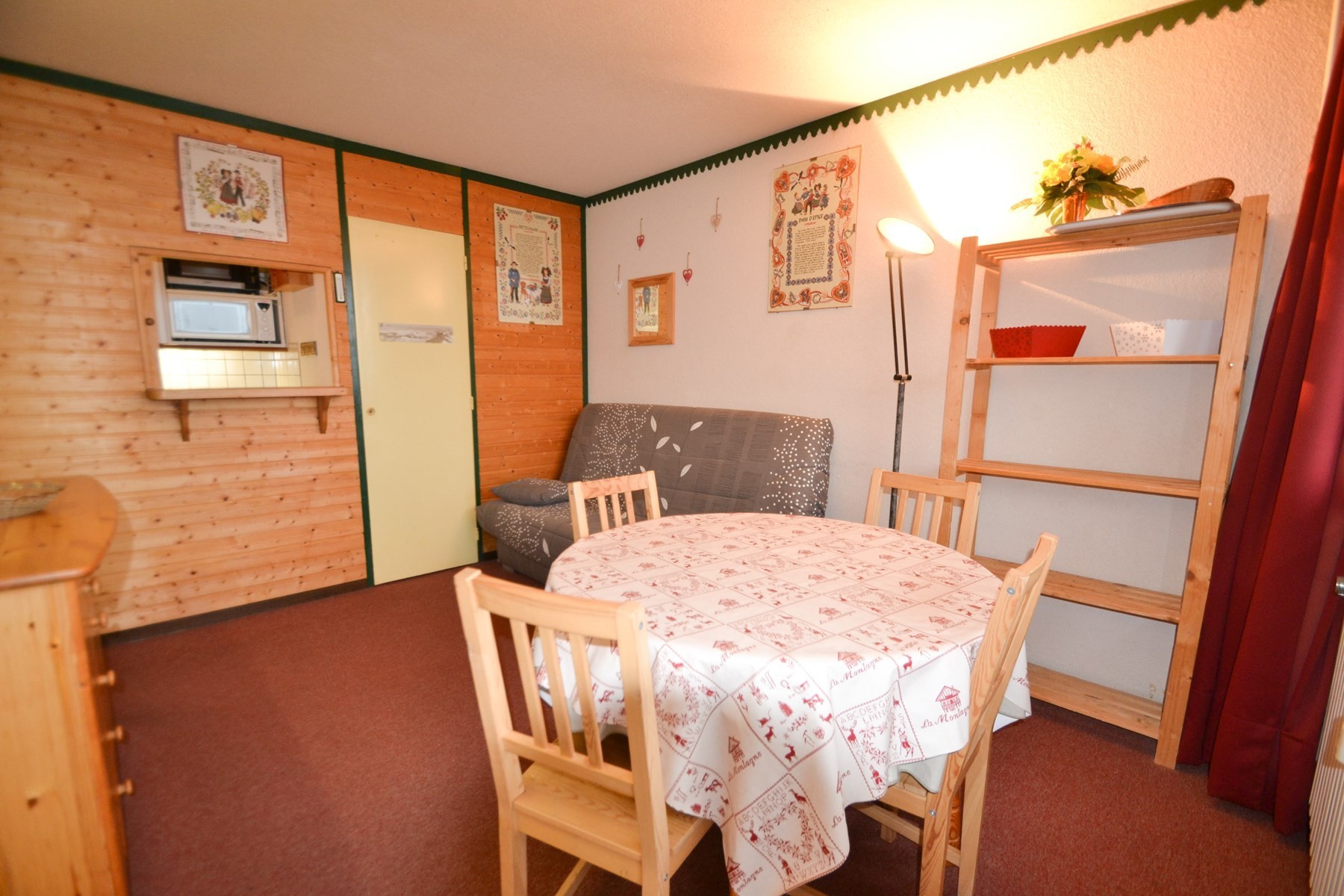 2 Pièces 5 pers - LE FRANCE - PLAGNE CENTRE - ref 817FR - 3