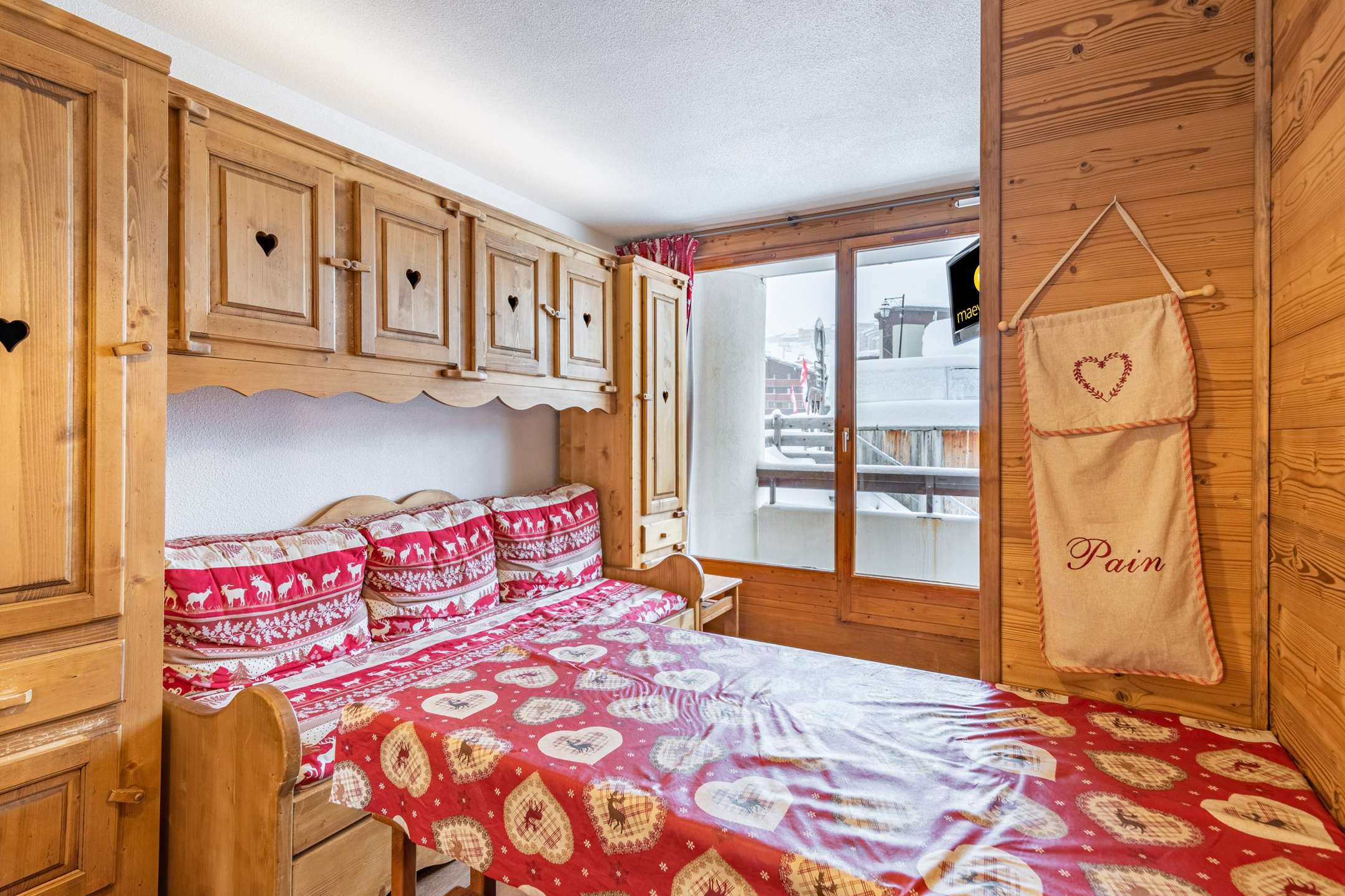 2 Pièces 4 pers - LES DRUS - PLAGNE SOLEIL - ref 109DR - 3
