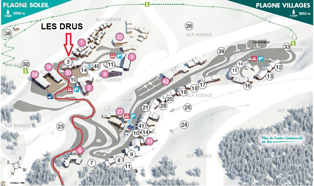 2 Room Apt 4 people - LES DRUS - 109DR-PLAGNE SOLEIL - ref 109DR - 13