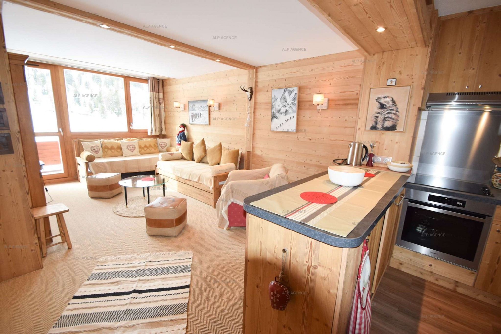 4 Pièces 8 personnes entièrement rénové - LE FRANCE - 933FR - PLAGNE CENTRE - ref 933FR - 3