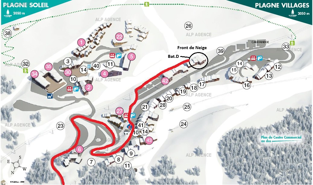 LE FRONT DE NEIGE - 217FN - 6 PEOPLE APT- WIFI- - SWIMMING POOL - ref 217FN - 11