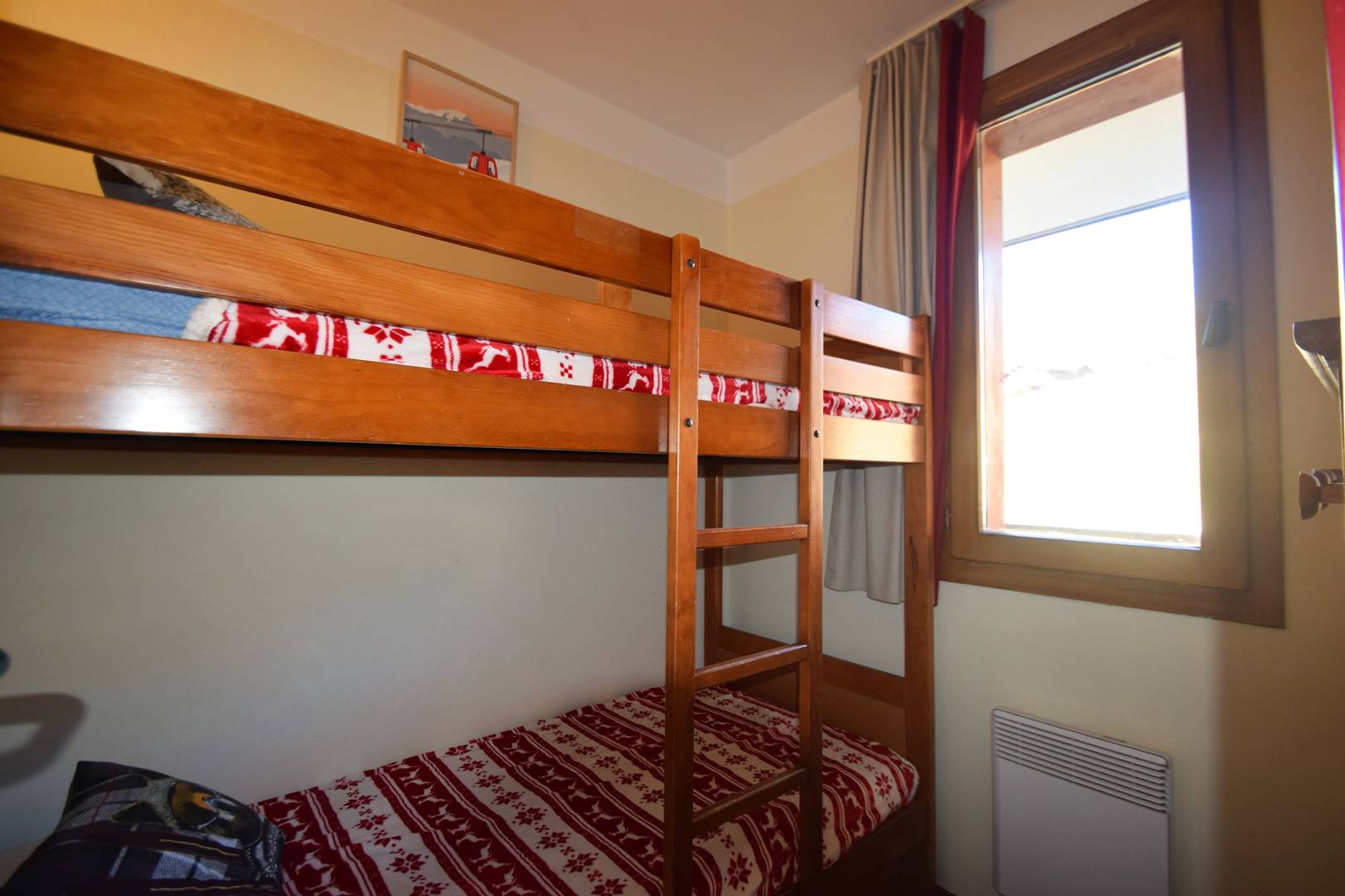 3 PIECES 6 pers balcon sud, sur pistes - PLAGNE SOLEIL - ref 102MSA - 6