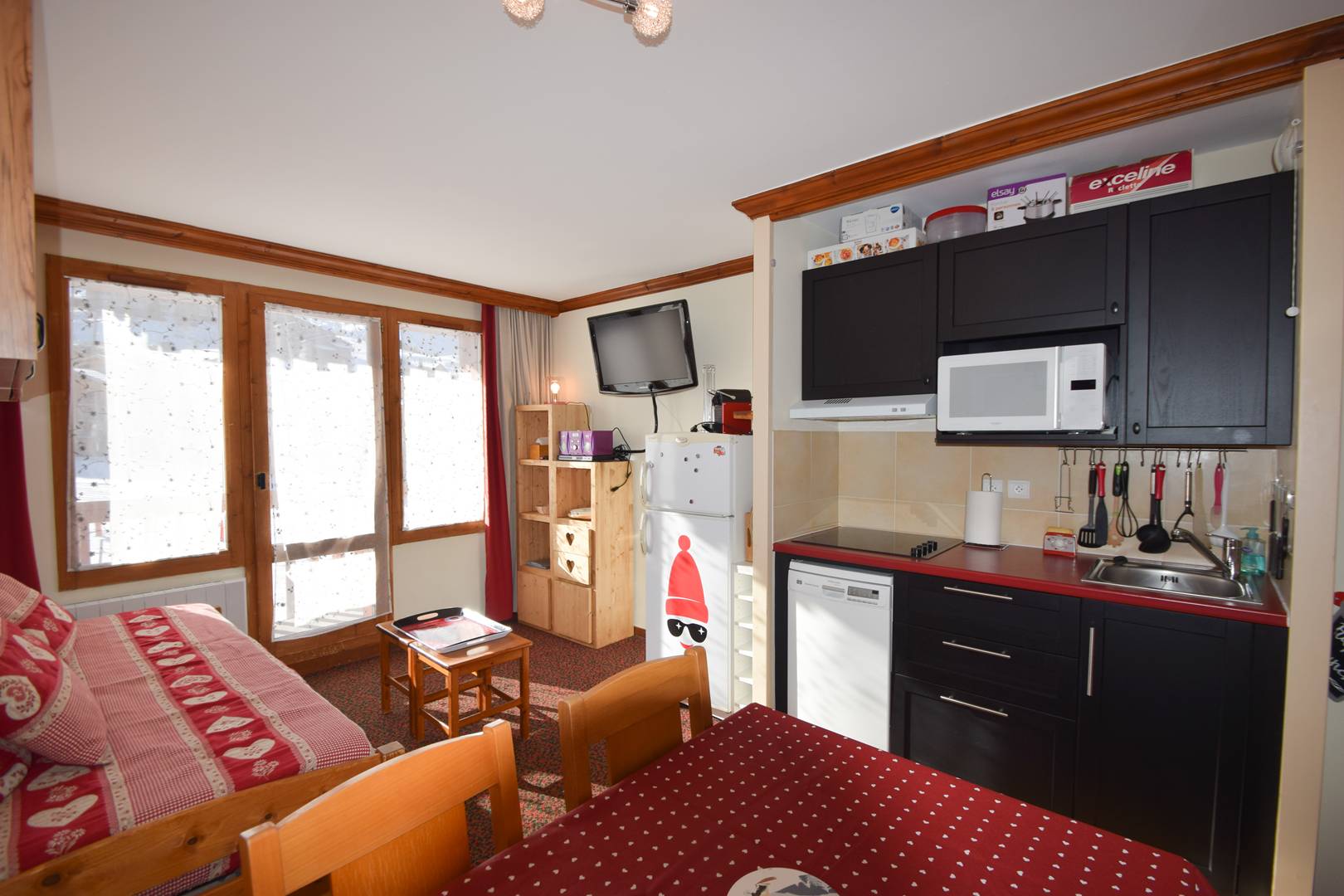 2 pièces 5 Pers - LE MONT-SOLEIL B - PLAGNE SOLEIL - ref 511MSB - 2