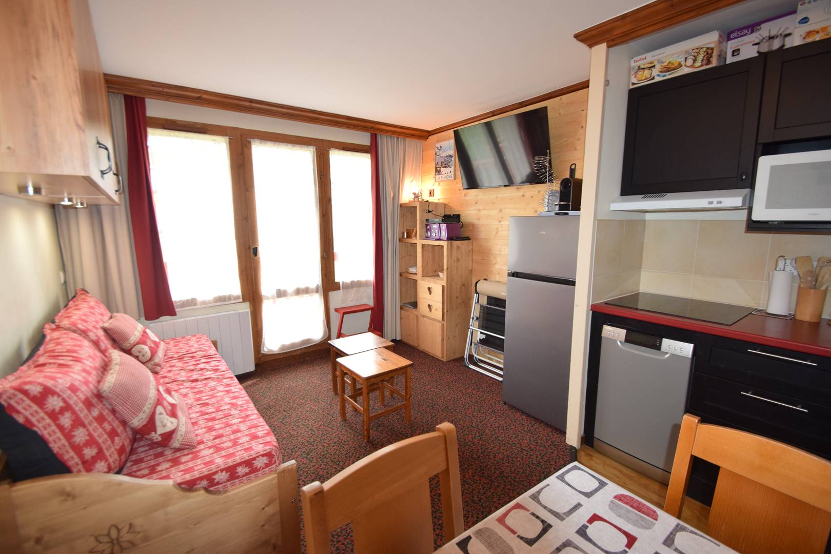 2 pièces 5 Pers - LE MONT-SOLEIL B - PLAGNE SOLEIL - ref 511MSB - 2